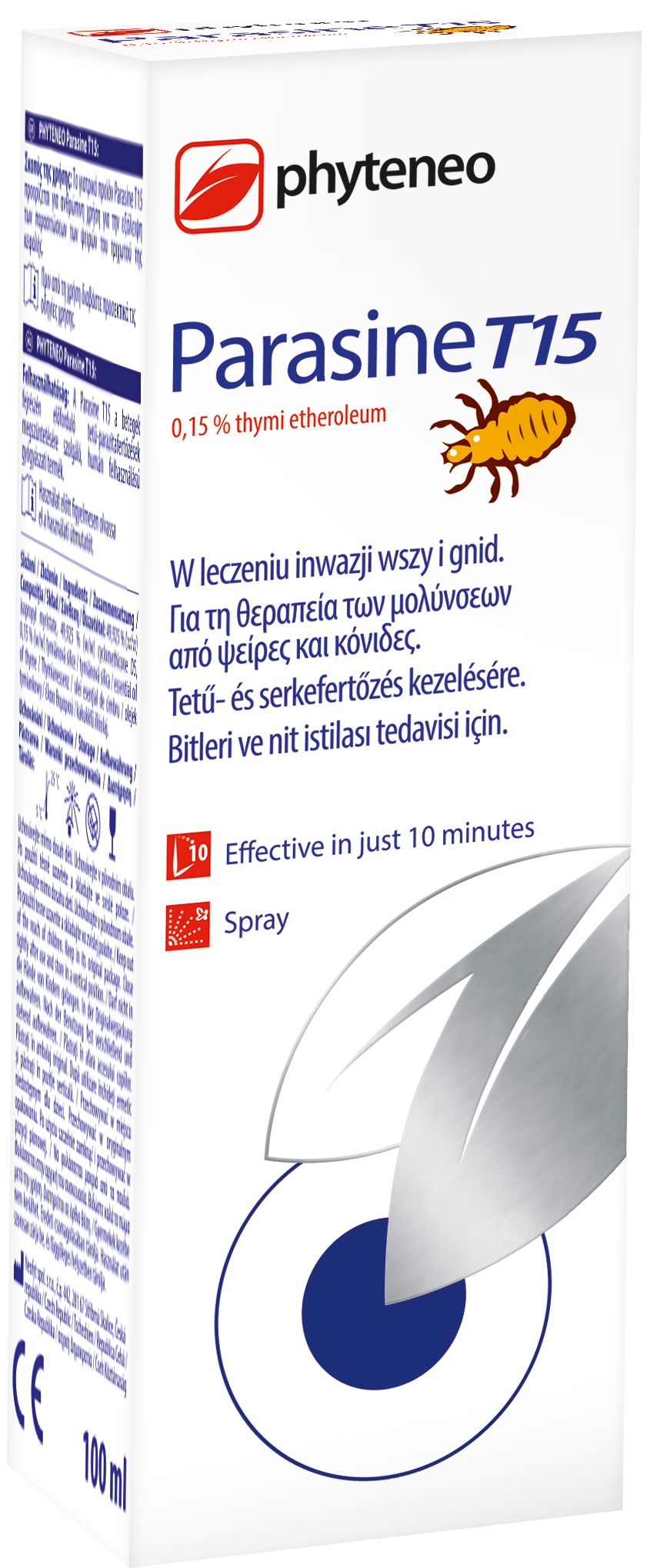 PARASINE T15 PIHUSTIGA 100ML - Tootepilt 