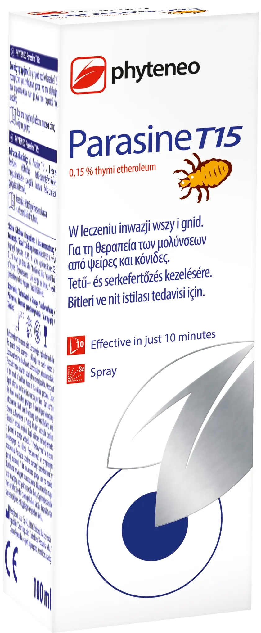 PARASINE T15 PIHUSTIGA 100ML - Tootepilt 
