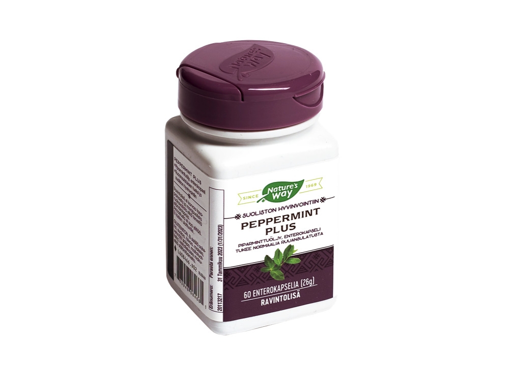 PEPPERMINT PLUS ENTERO KAPSLID N60 - Tootepilt 
