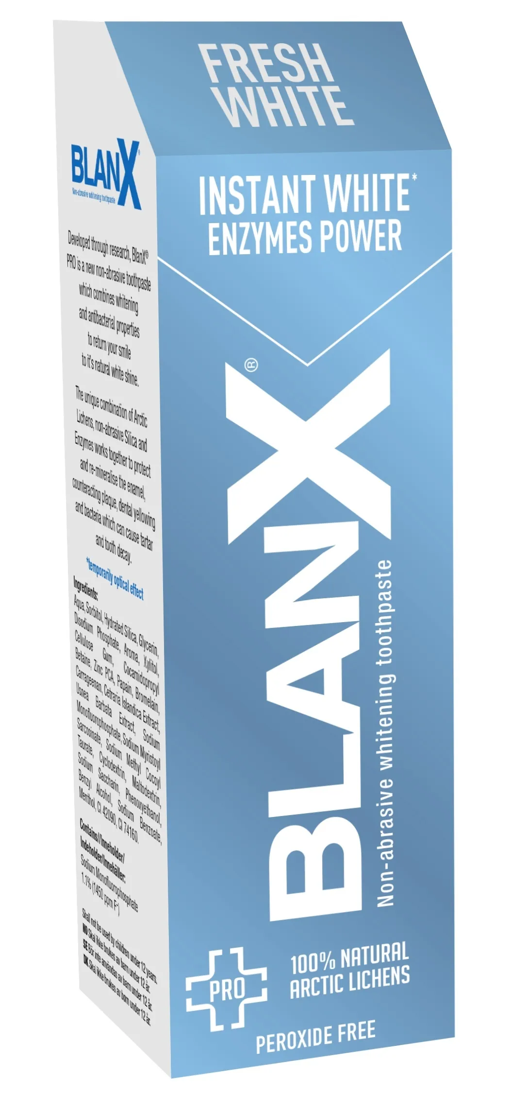 BLANX HAMBAPASTA PRO FRESH WHITE VALGENDAV 75ML - Tootepilt 