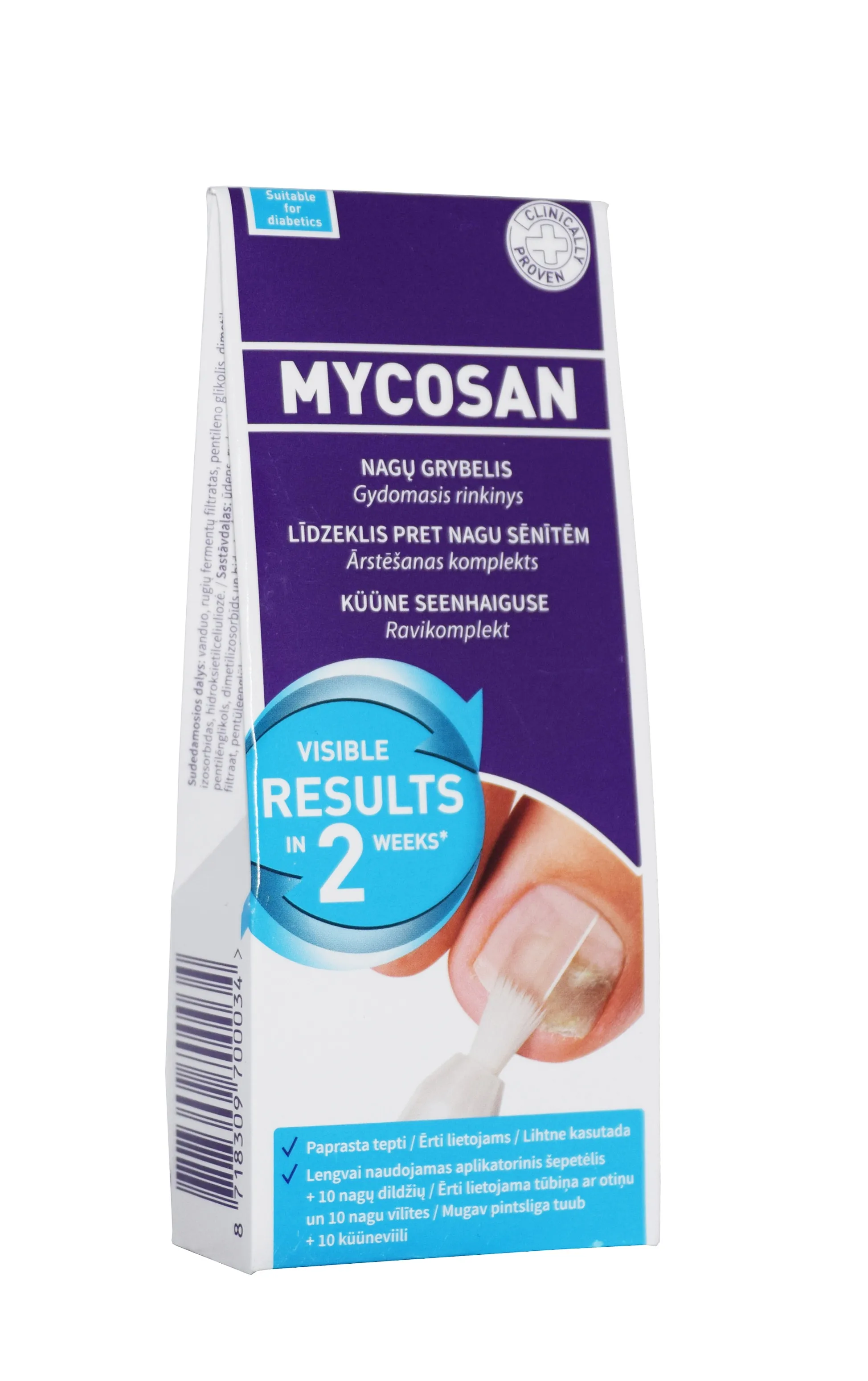 MYCOSAN SEERUM KÜÜNTELE 5ML - Tootepilt 
