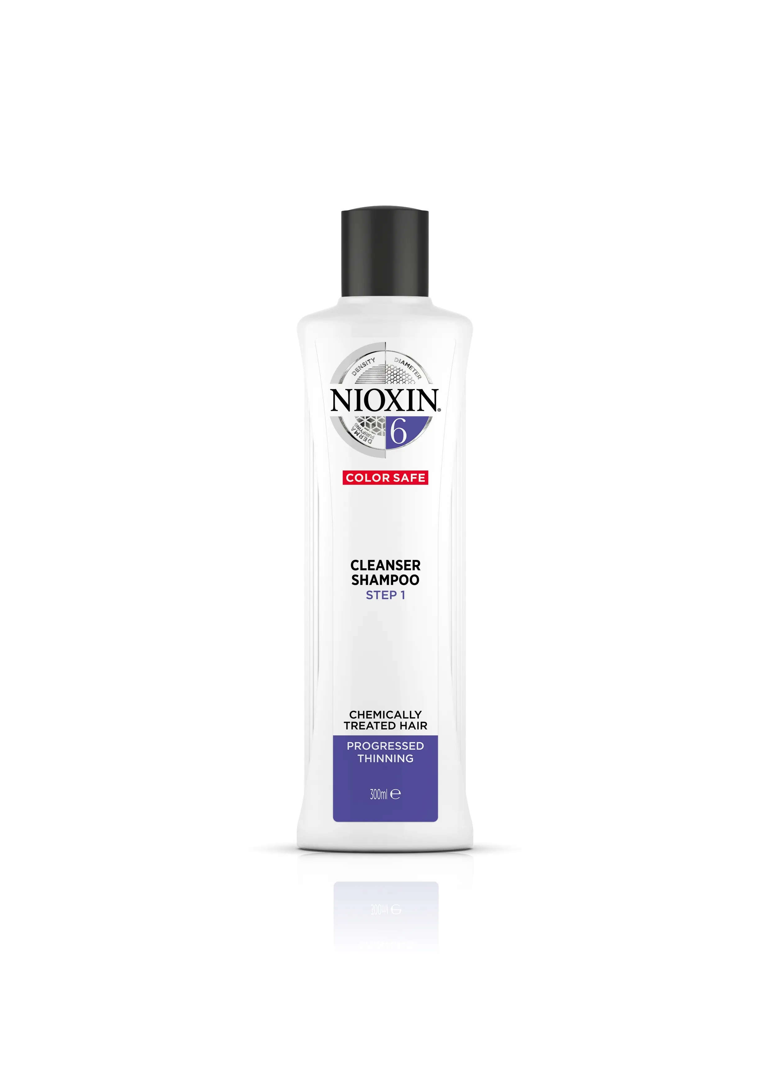 NIOXIN SYS6 SHAMPOON KEEMILISELT TÖÖDELDUD JUUSTELE 300ML - Tootepilt 