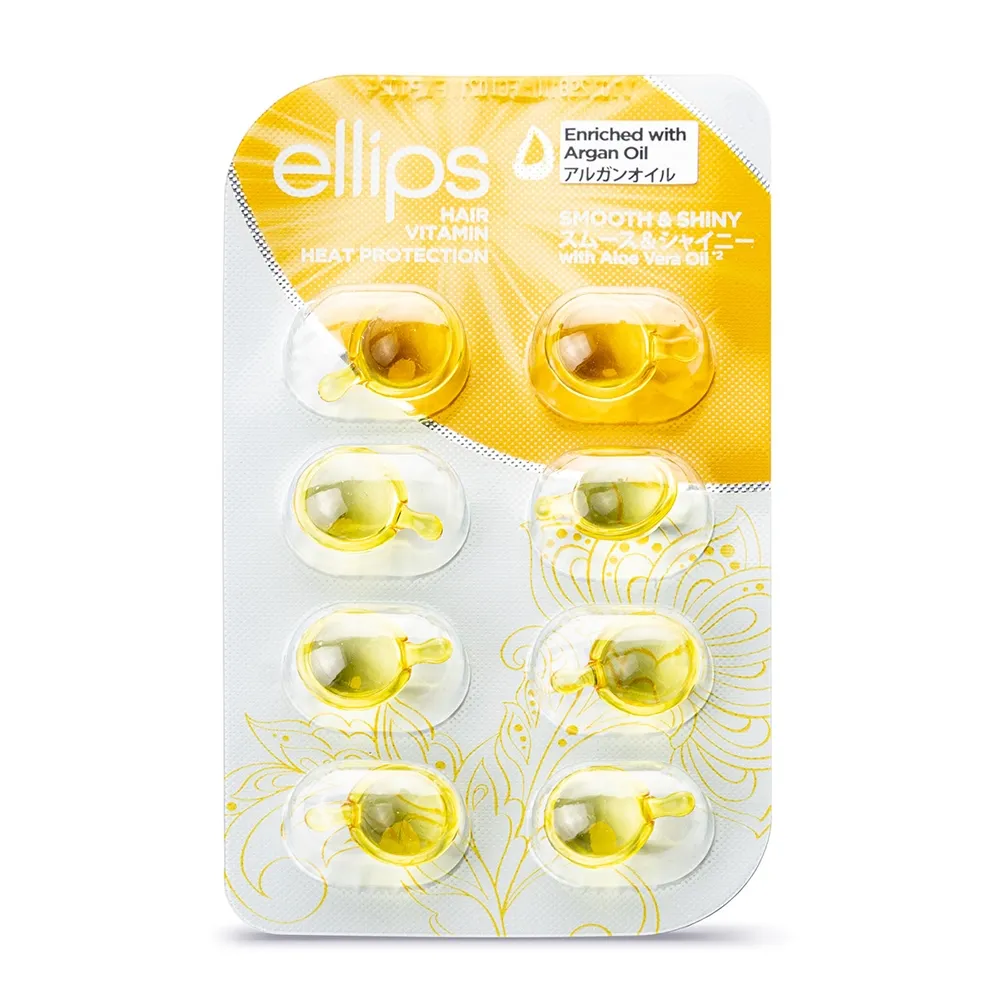 ELLIPS SMOOTH&SHINY JUUKSEVITAMIINID PEALEMÄÄRITAVAD 1ML N8 - Tootepilt 