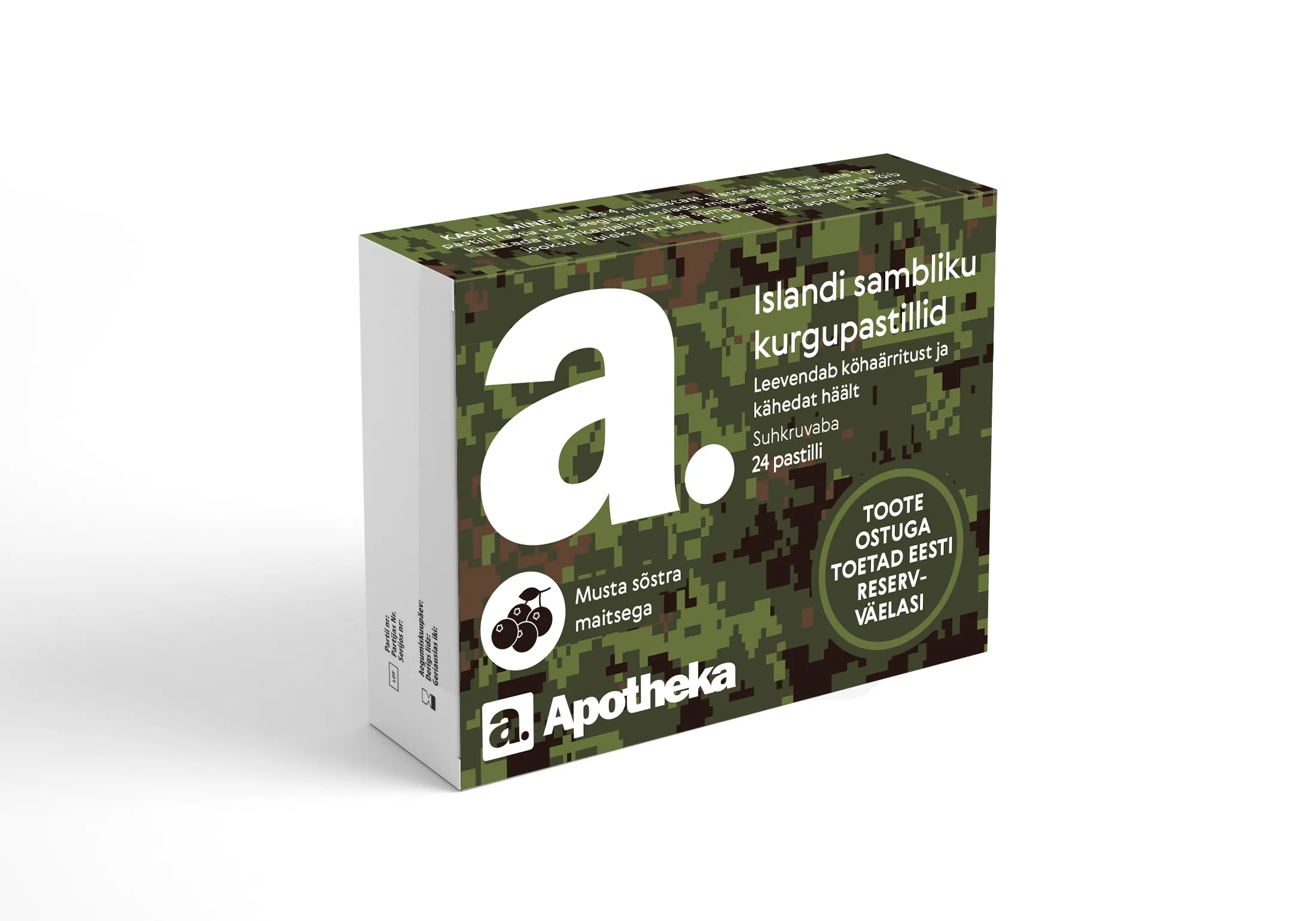 A. ISLANDI SAMBLIKU KURGUPASTILLID N24 - Tootepilt 
