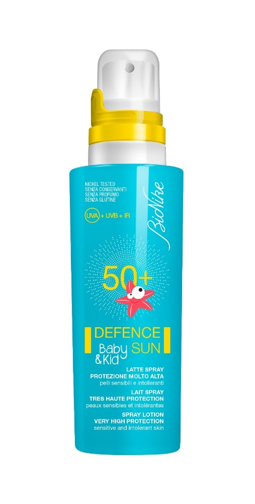BIONIKE SUN 50+ LASTE PIHUSTATAV PÄIKESEKAITSE 125ML - Tootepilt 