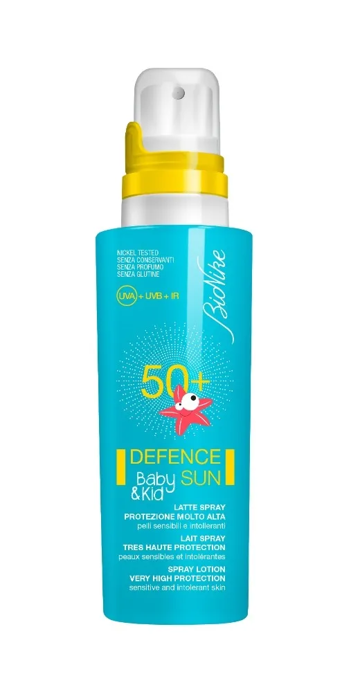 BIONIKE SUN 50+ LASTE PIHUSTATAV PÄIKESEKAITSE 125ML - Tootepilt 