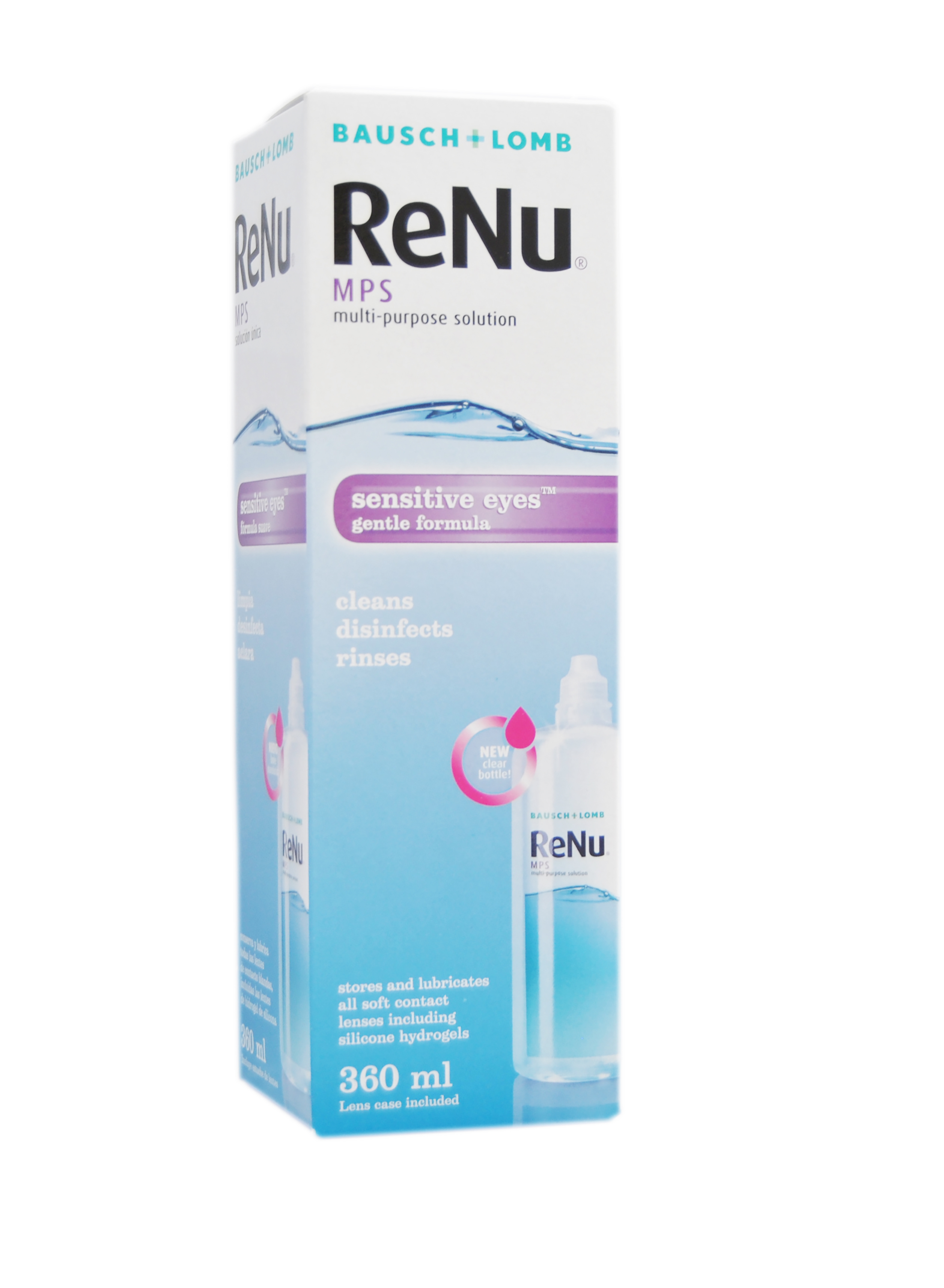 BAUSCH&LOMB RENU MPS TUNDLIKELE SILMADELE 360ML - Tootepilt 