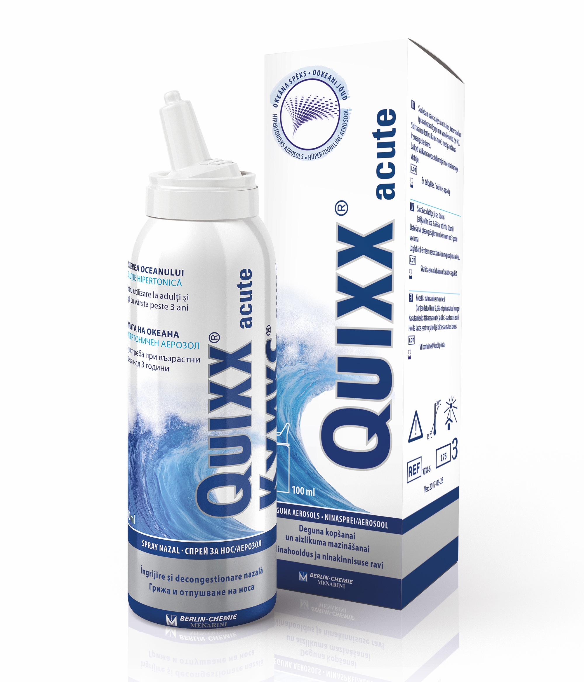 QUIXX ACUTE NASAL SPRAY 100ML - Tootepilt 