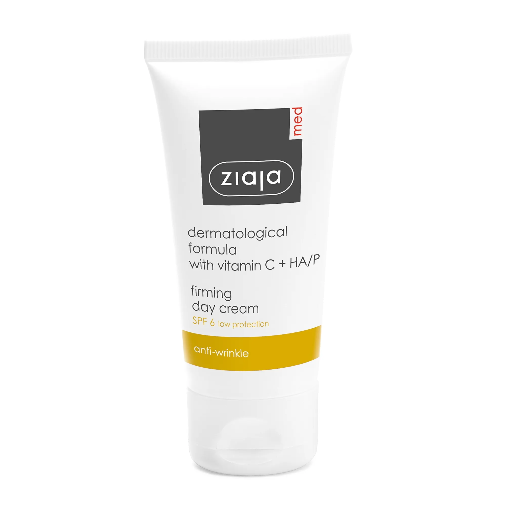 ZIAJA MED PÄEVAKREEM PINGULDAV C-VITAMIINIGA SPF6 50ML - Tootepilt 
