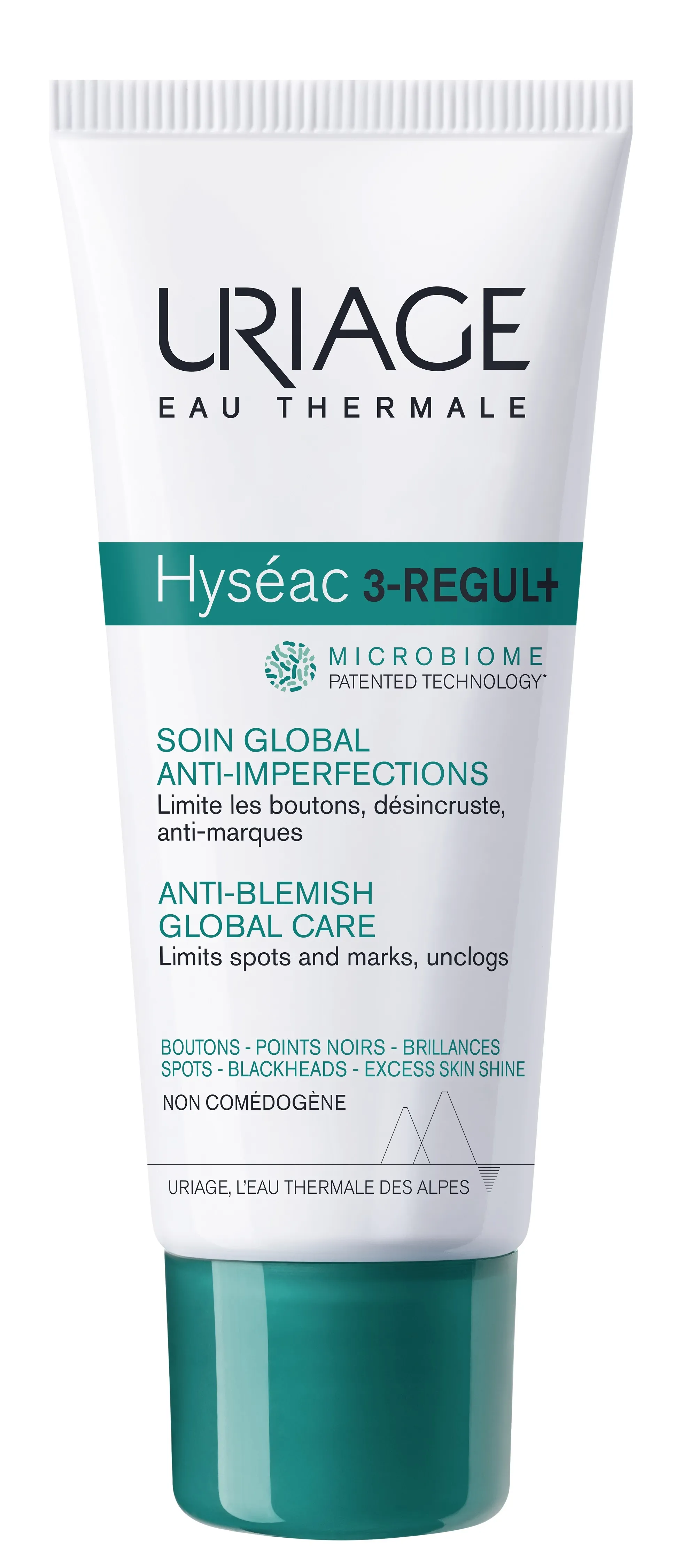 URIAGE HYSEAC+ NÄOKREEM RASUSELE NAHALE 40ML - Tootepilt 