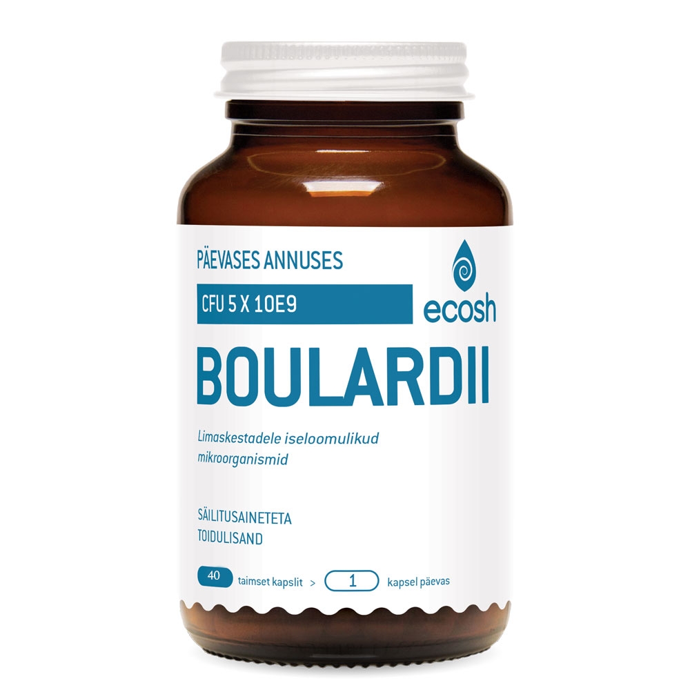 ECOSH BOULARDII KAPSLID 250MG N40 - Tootepilt 