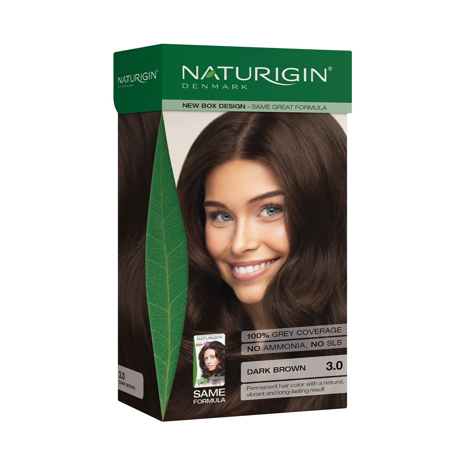 NATURIGIN JUUKSEVÄRV DARK COFFEE BROWN 3,00 - Tootepilt 