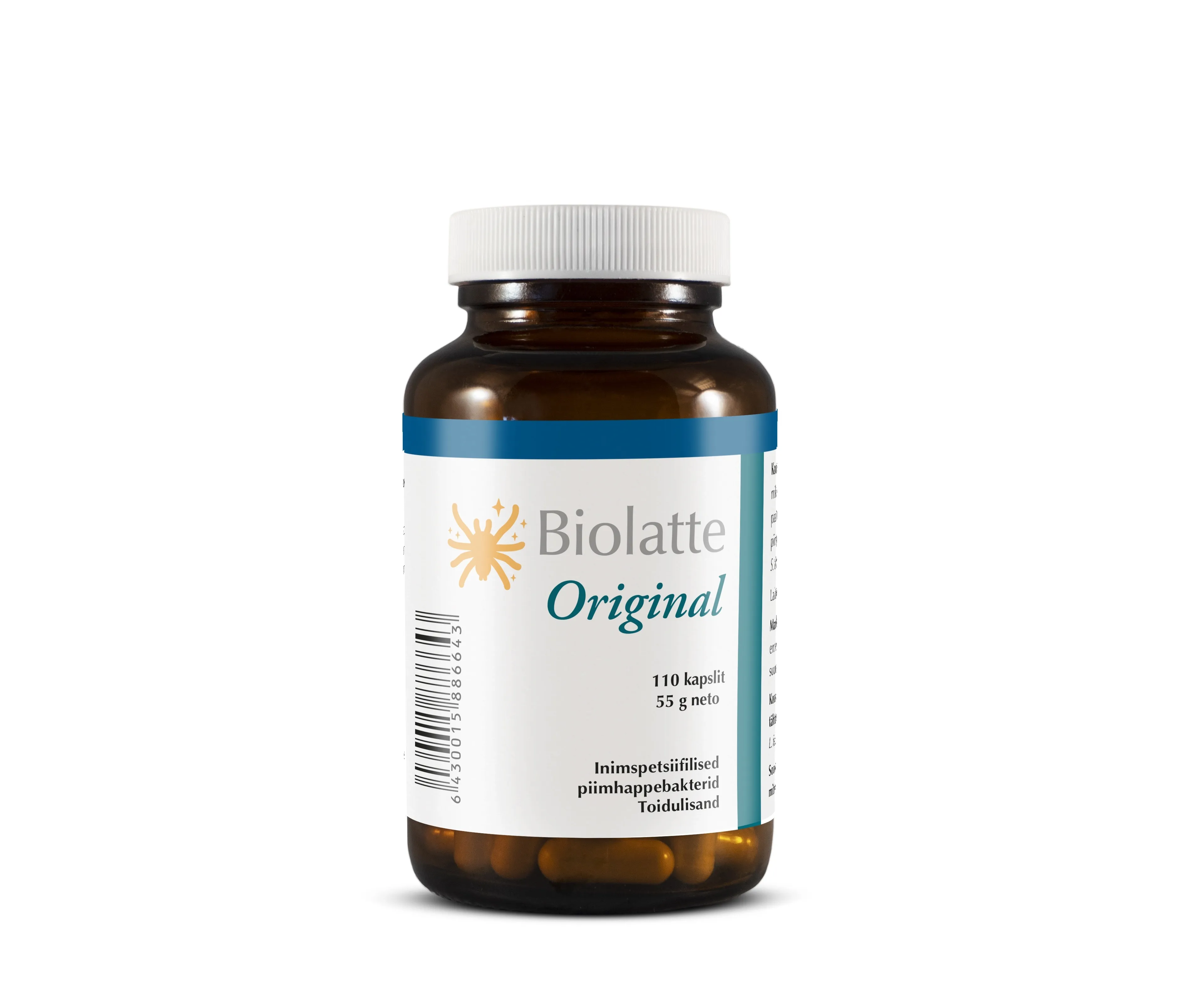 BIOLATTE ORIGINAL KAPSLID N110 - Tootepilt 