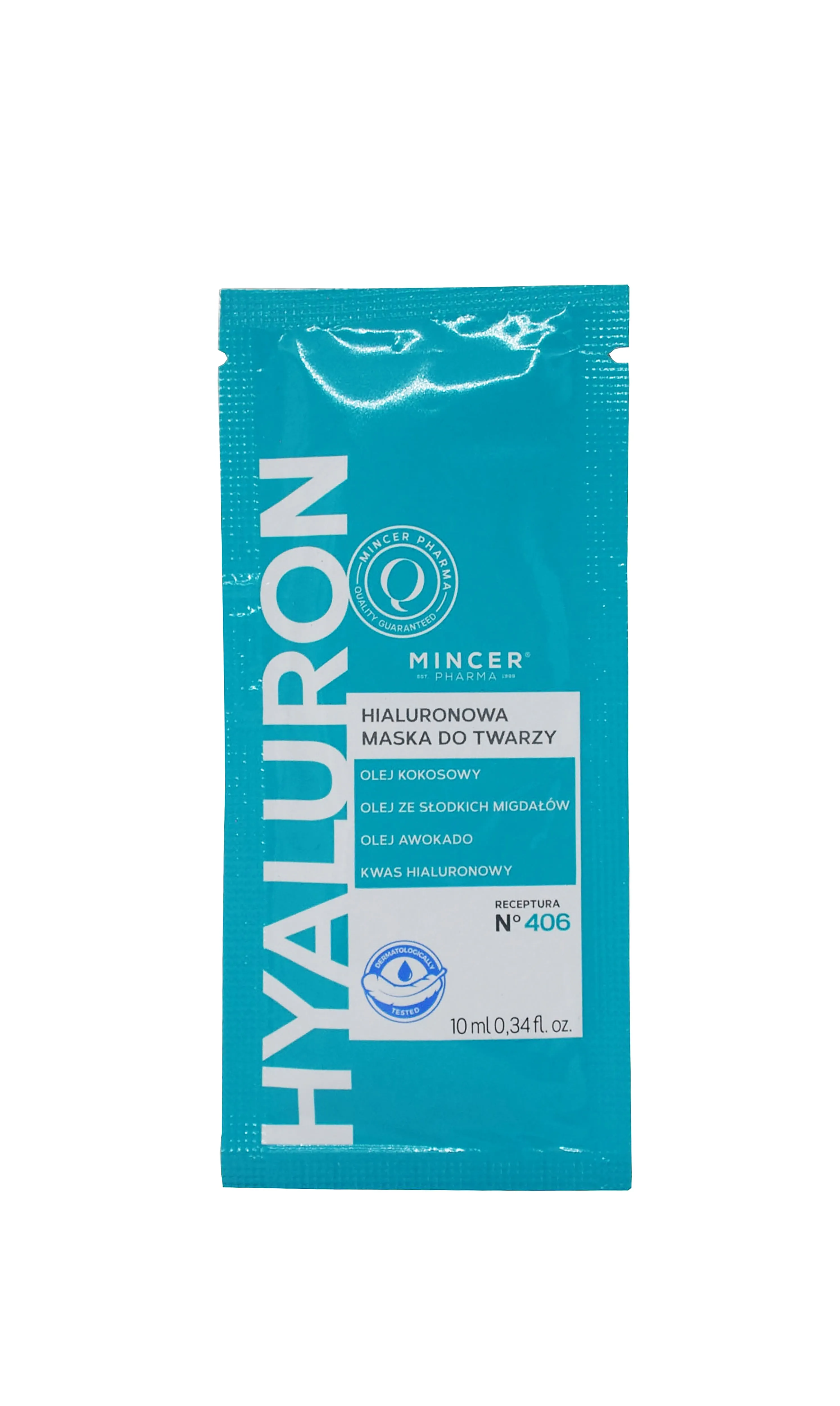 MINCER PHARMA KREEMMASK HÜALUROONIGA 10ML - Tootepilt 
