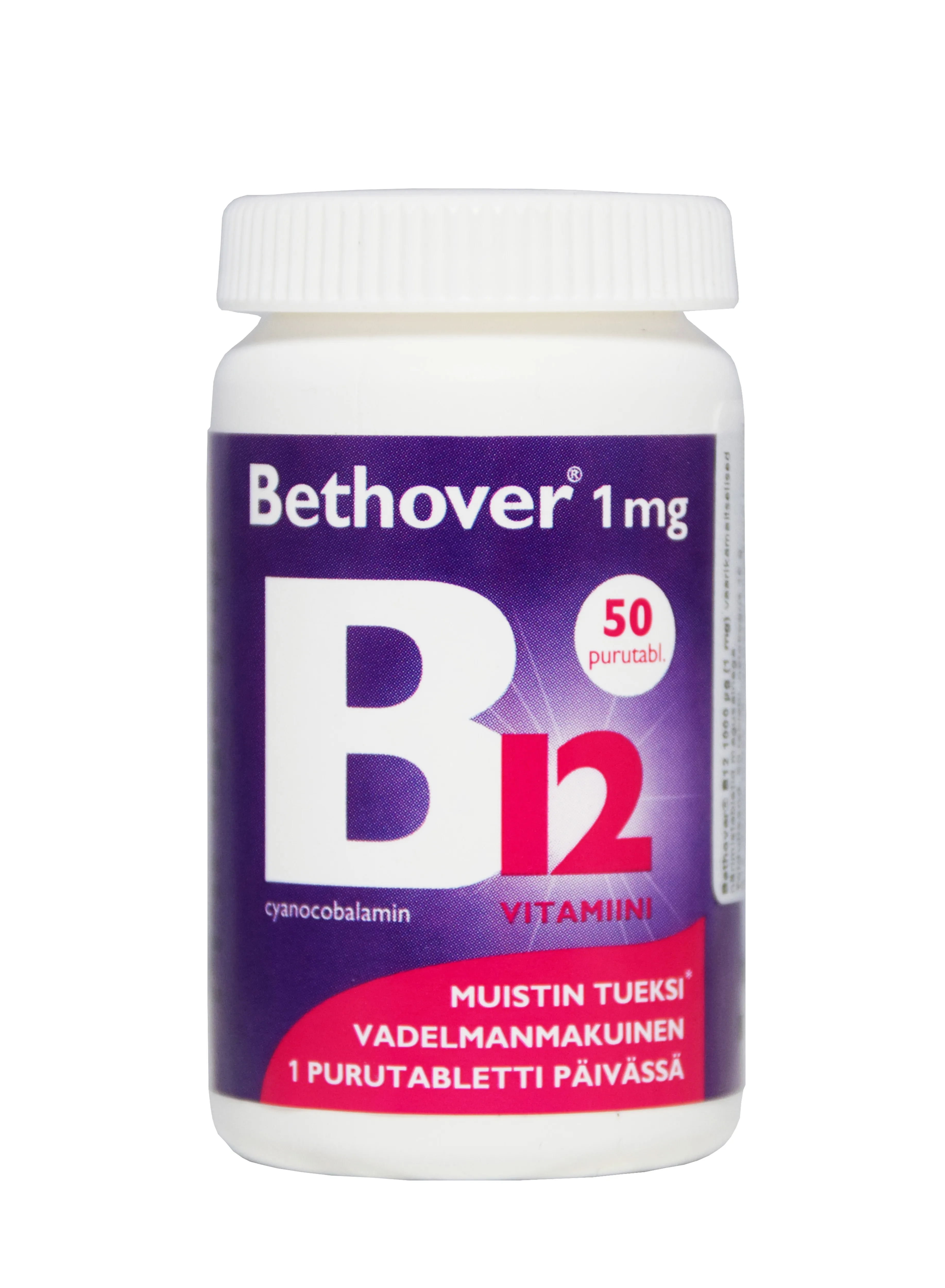 BETHOVER B12 VITAMIIN IMEMISTBL 1000MCG N50 - Tootepilt 