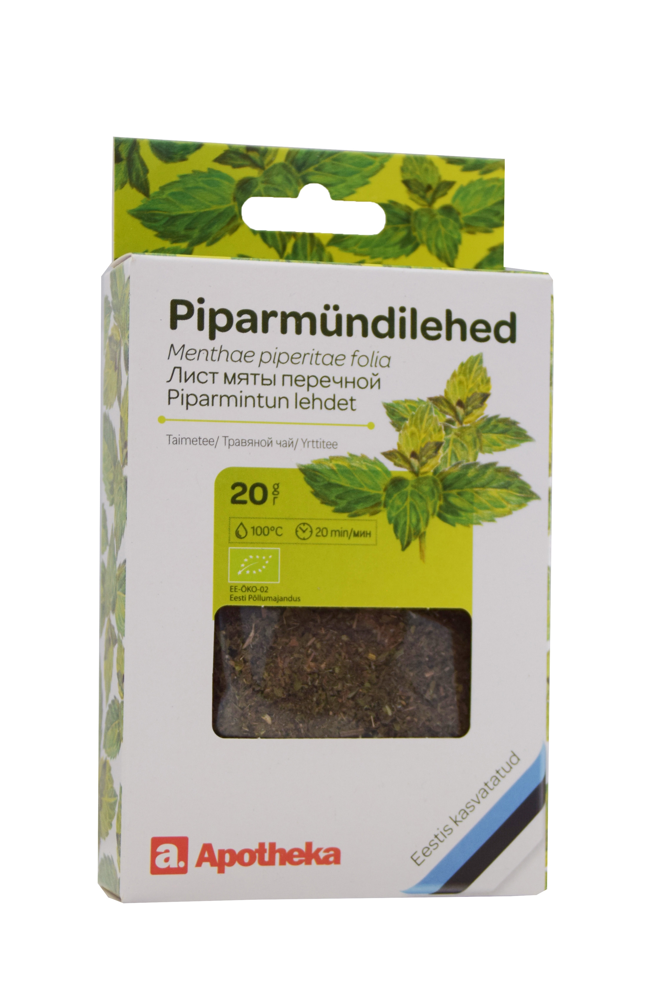 A. TEE PIPARMÜNDILEHED 20G (KARP) - Tootepilt 