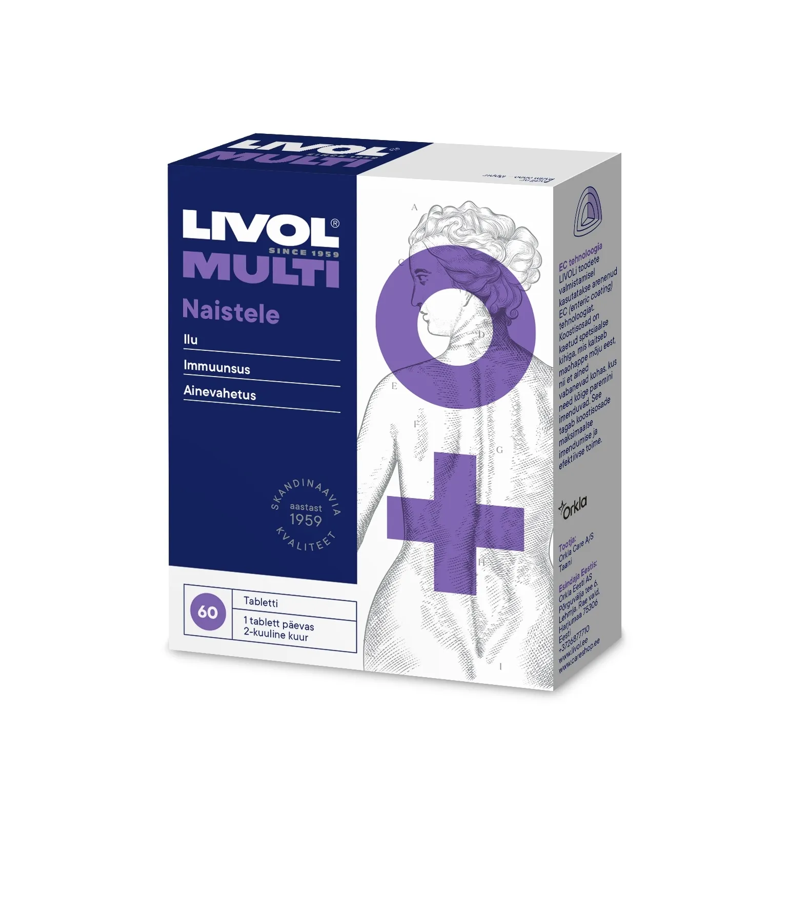 LIVOL MULTI NAISTELE TBL N60 - Tootepilt 