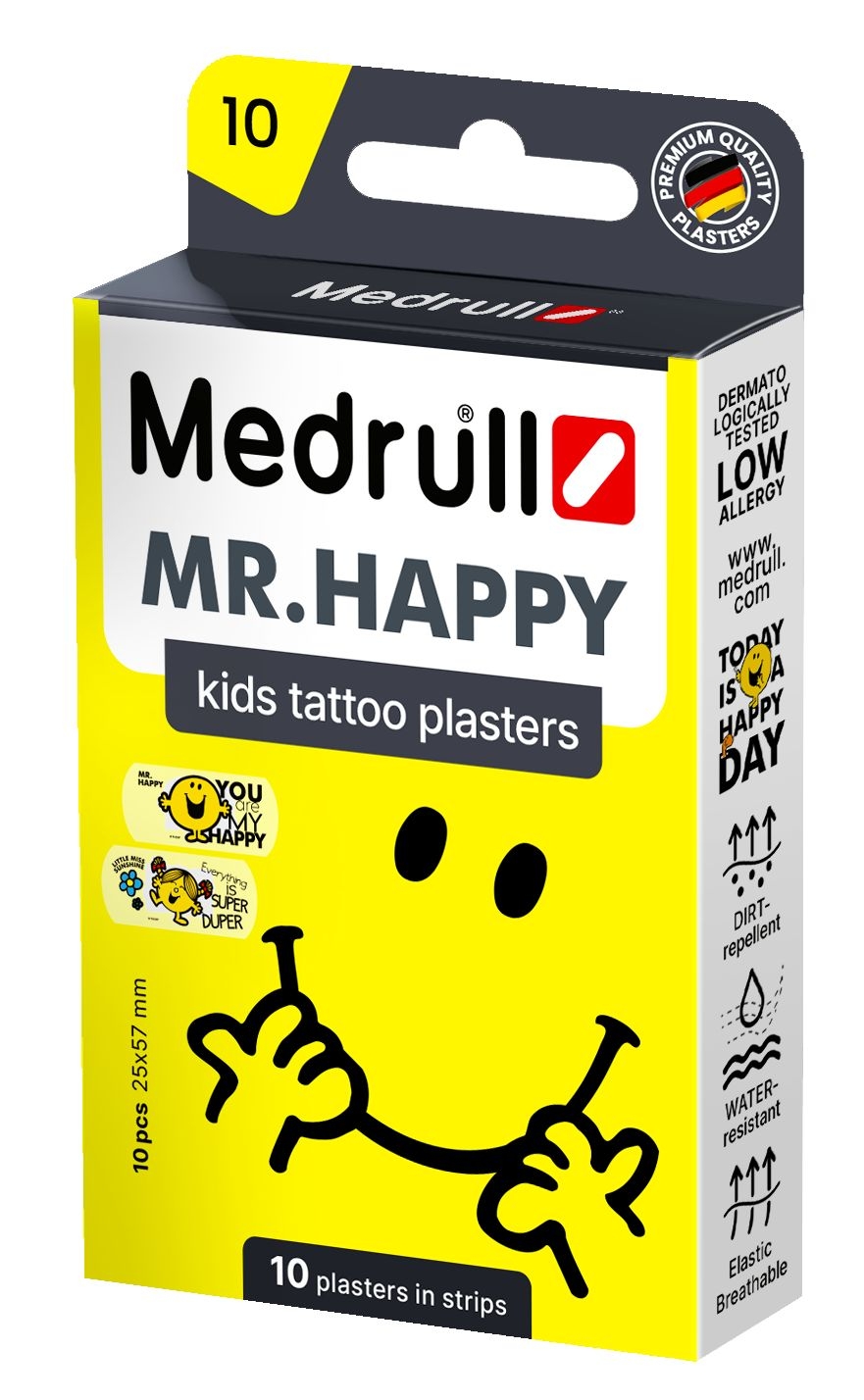 MEDRULL PLAASTER LASTELE MR. HAPPY N10 - Tootepilt 