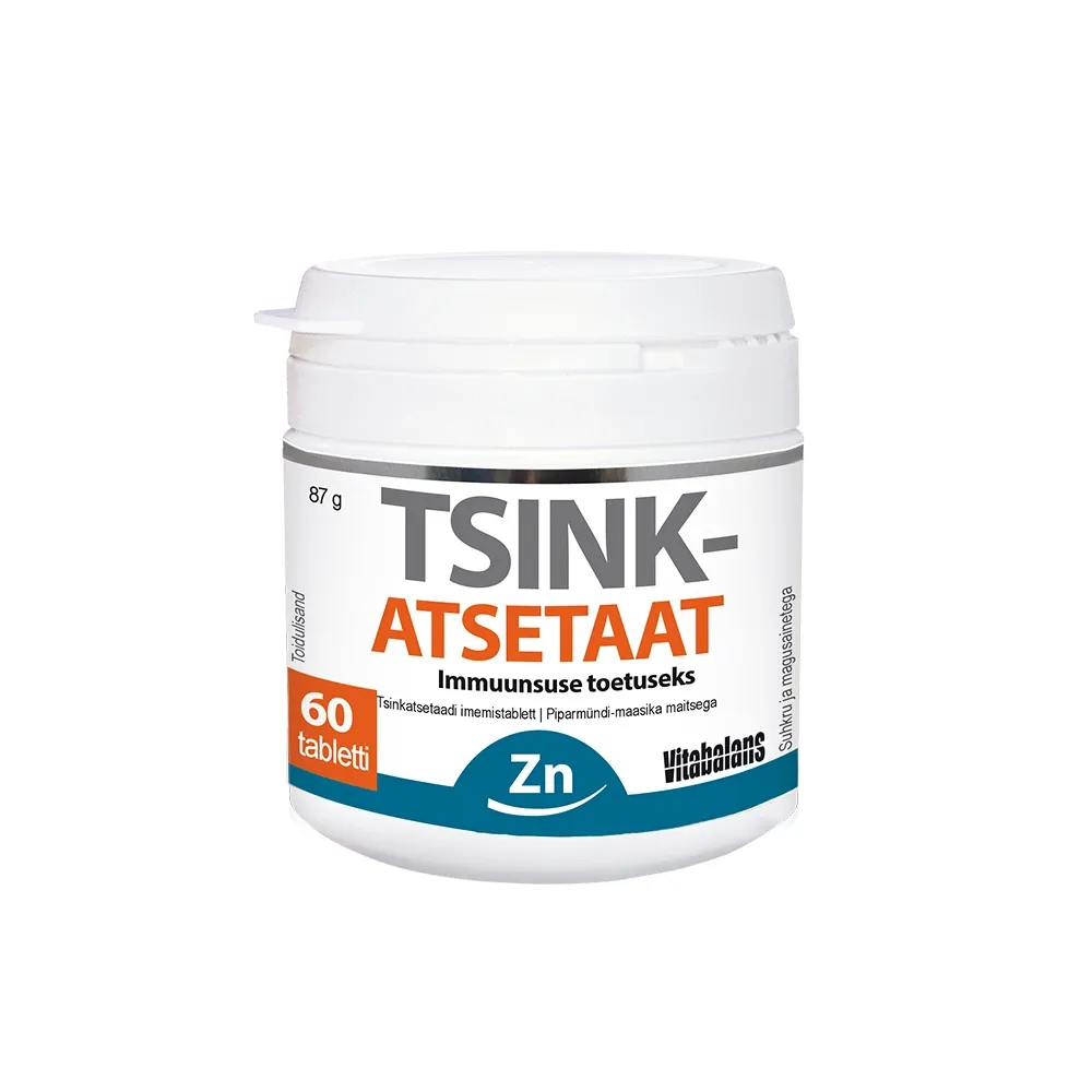 TSINKATSETAAT IMEMISTABLETID N60 - Tootepilt 