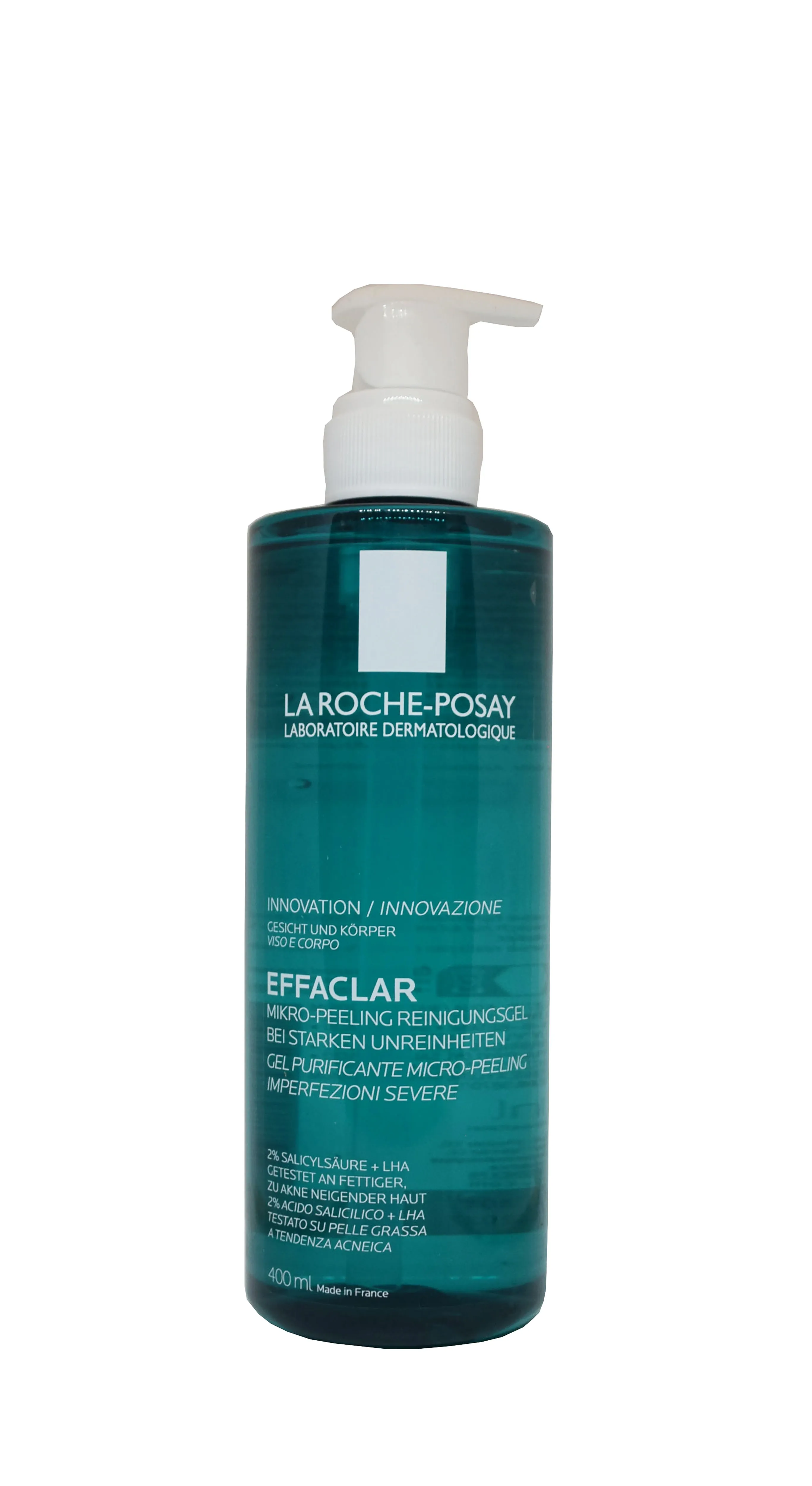 LA ROCHE-POSAY EFFACLAR NÄOGEEL KOORIV JA PUHASTAV 400ML - Tootepilt 