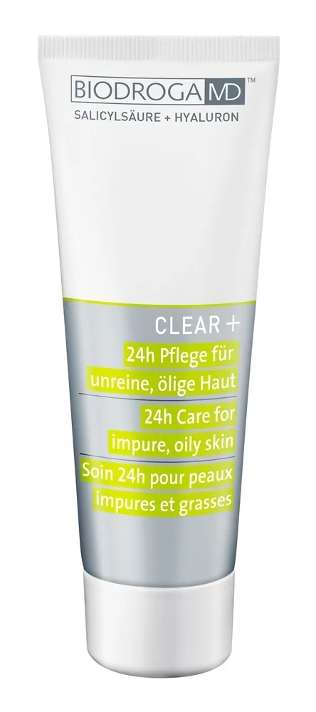BIODROGA MD CLEAR+ 24H NÄOKREEM EBAPUHAS KOMB NAHK 75ML - Tootepilt 