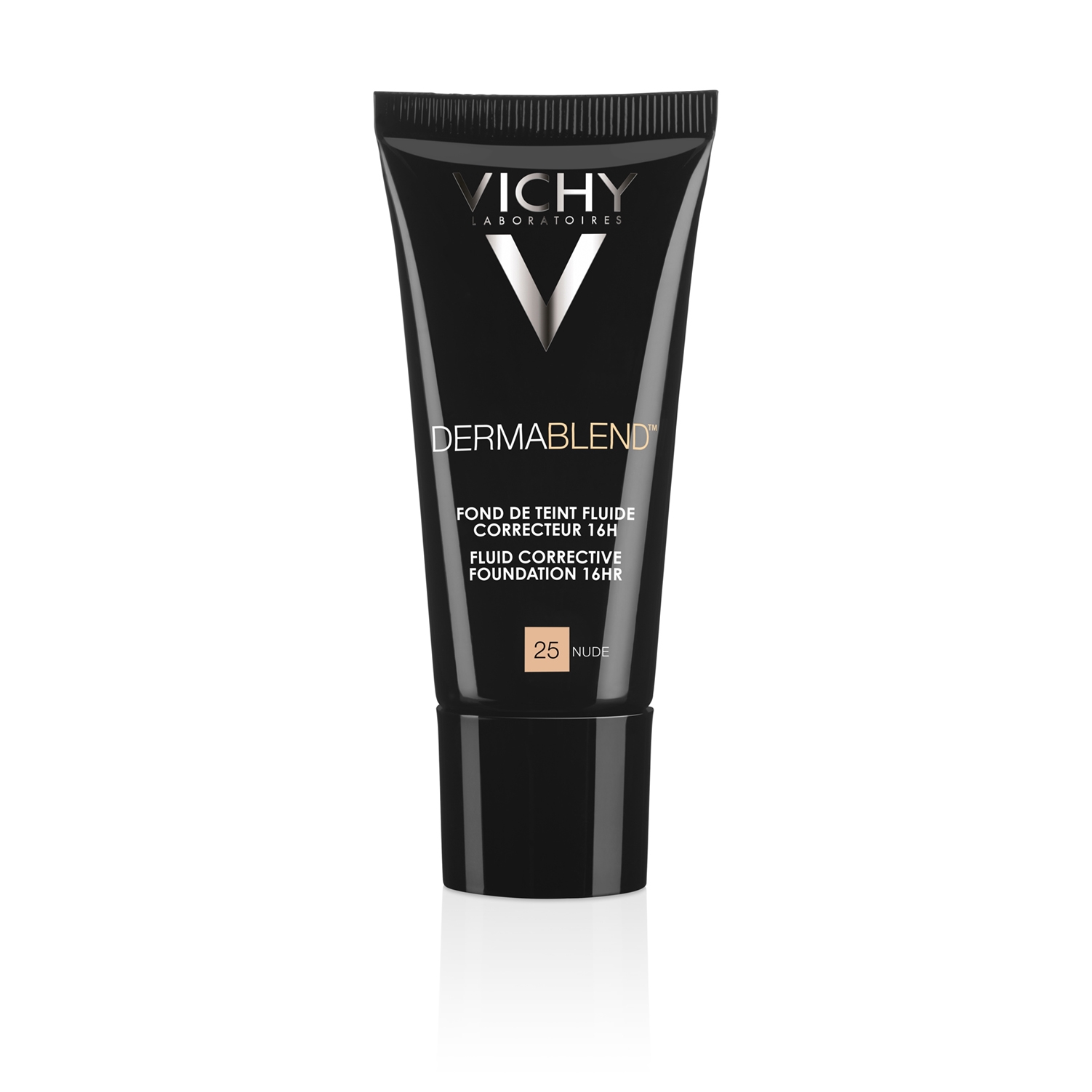 VICHY DERMABLEND 25 NUDE JUMESTUSEMULSIOON 16H SPF35 30ML - Tootepilt 