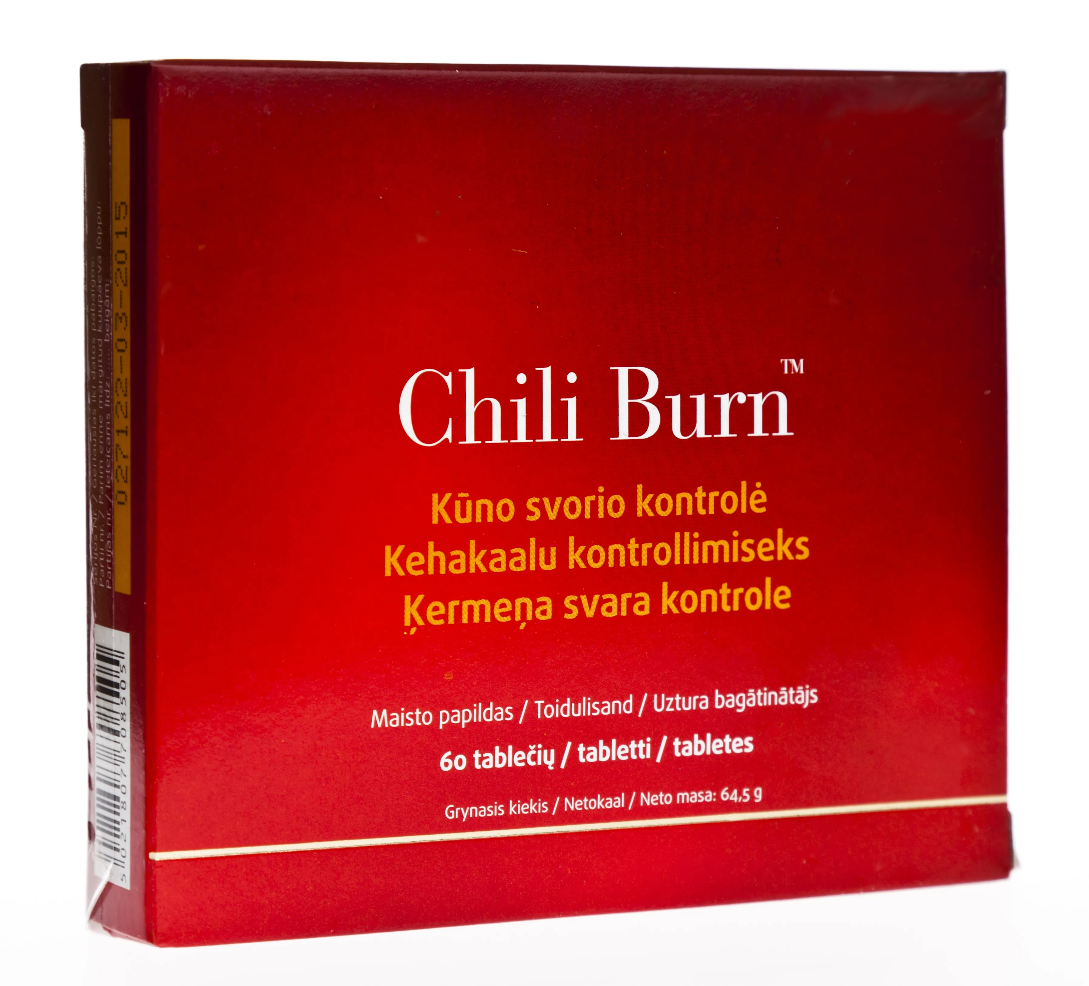 NEW NORDIC CHILI BURN TBL N60 - Tootepilt 
