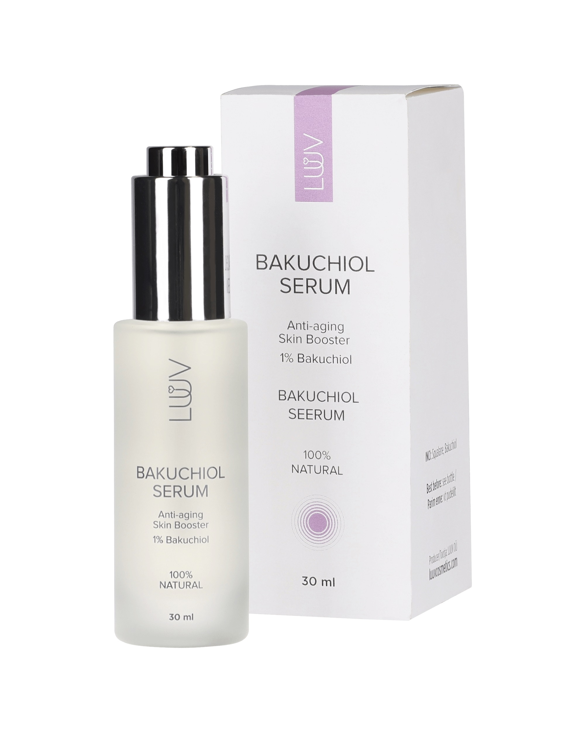 LUUV BAKUCHIOLI SEERUM 30ML - Tootepilt 