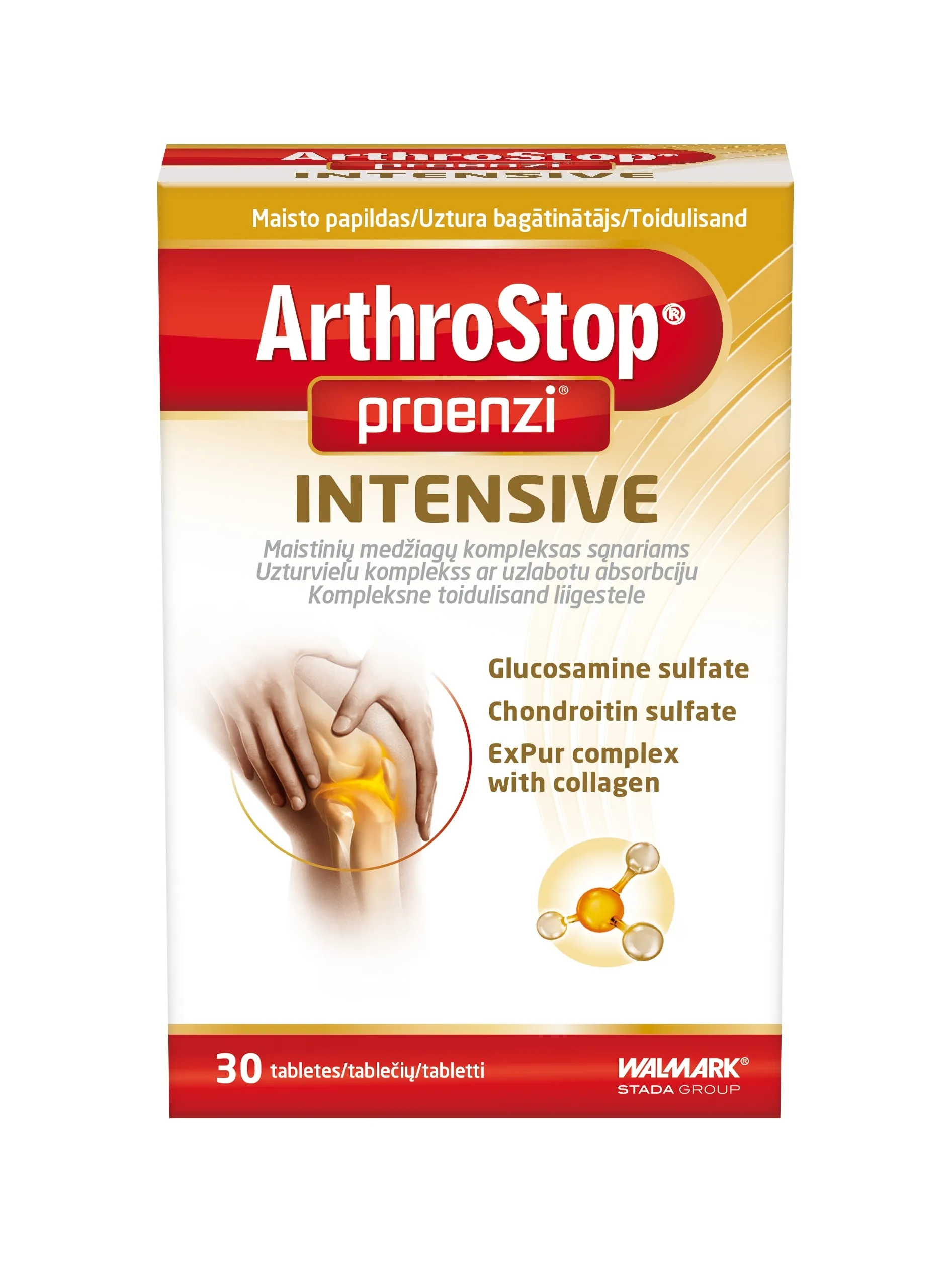 PROENZI ARTHROSTOP INTENSIVE TBL N30 - Tootepilt 