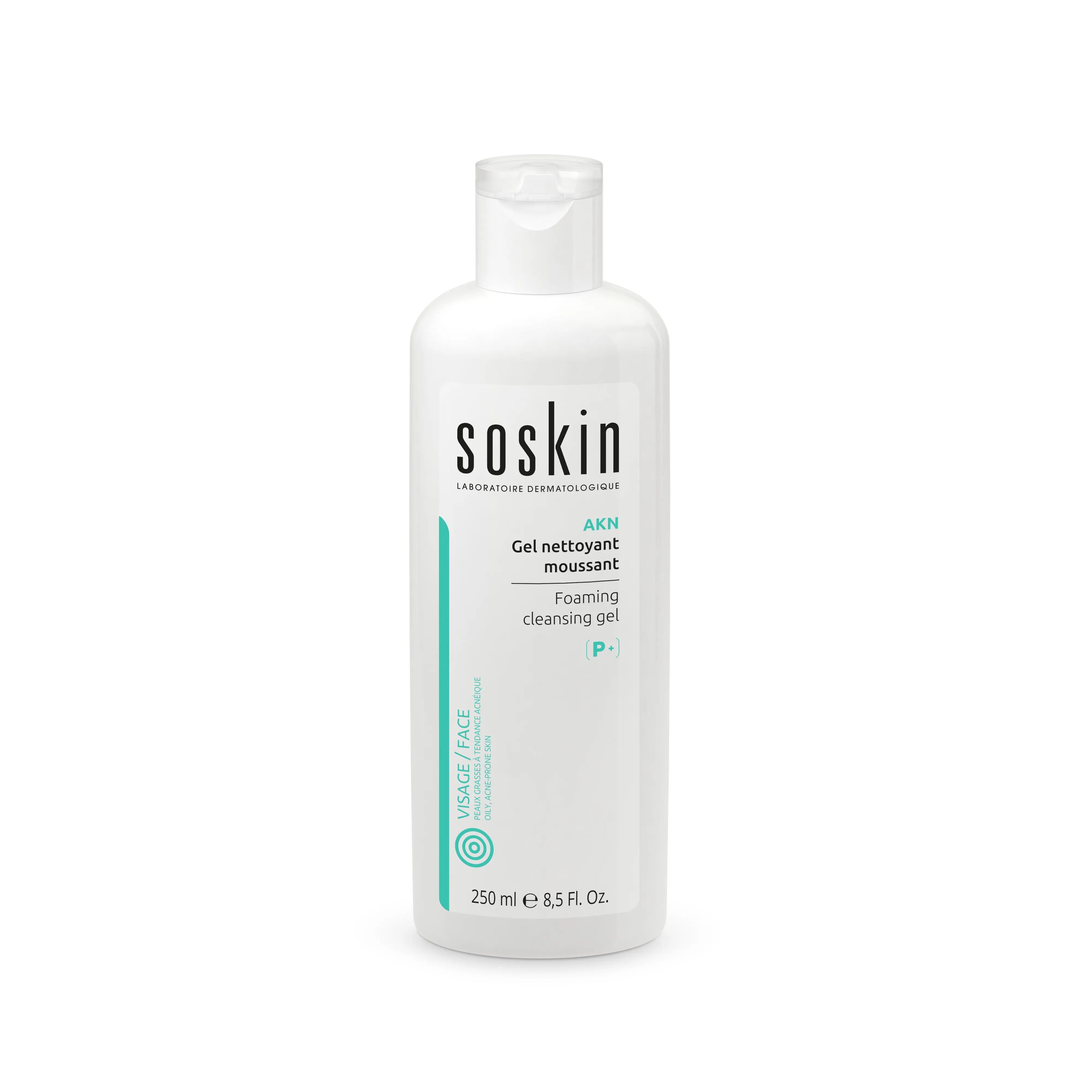 SOSKIN PARIS AKN PUHASTUSGEEL 250ML - Tootepilt 