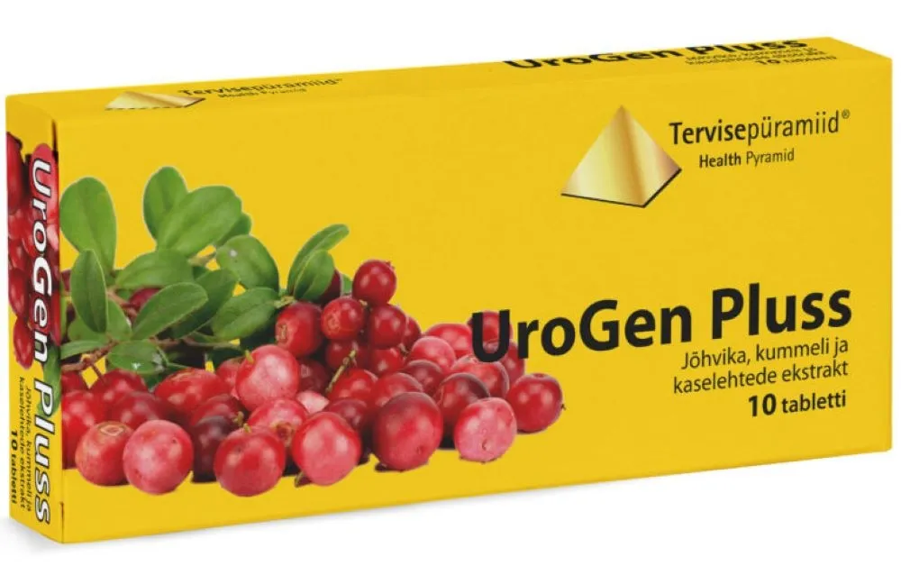 TERVISEPÜRAMIID UROGEN PLUSS TBL N10 - Tootepilt 