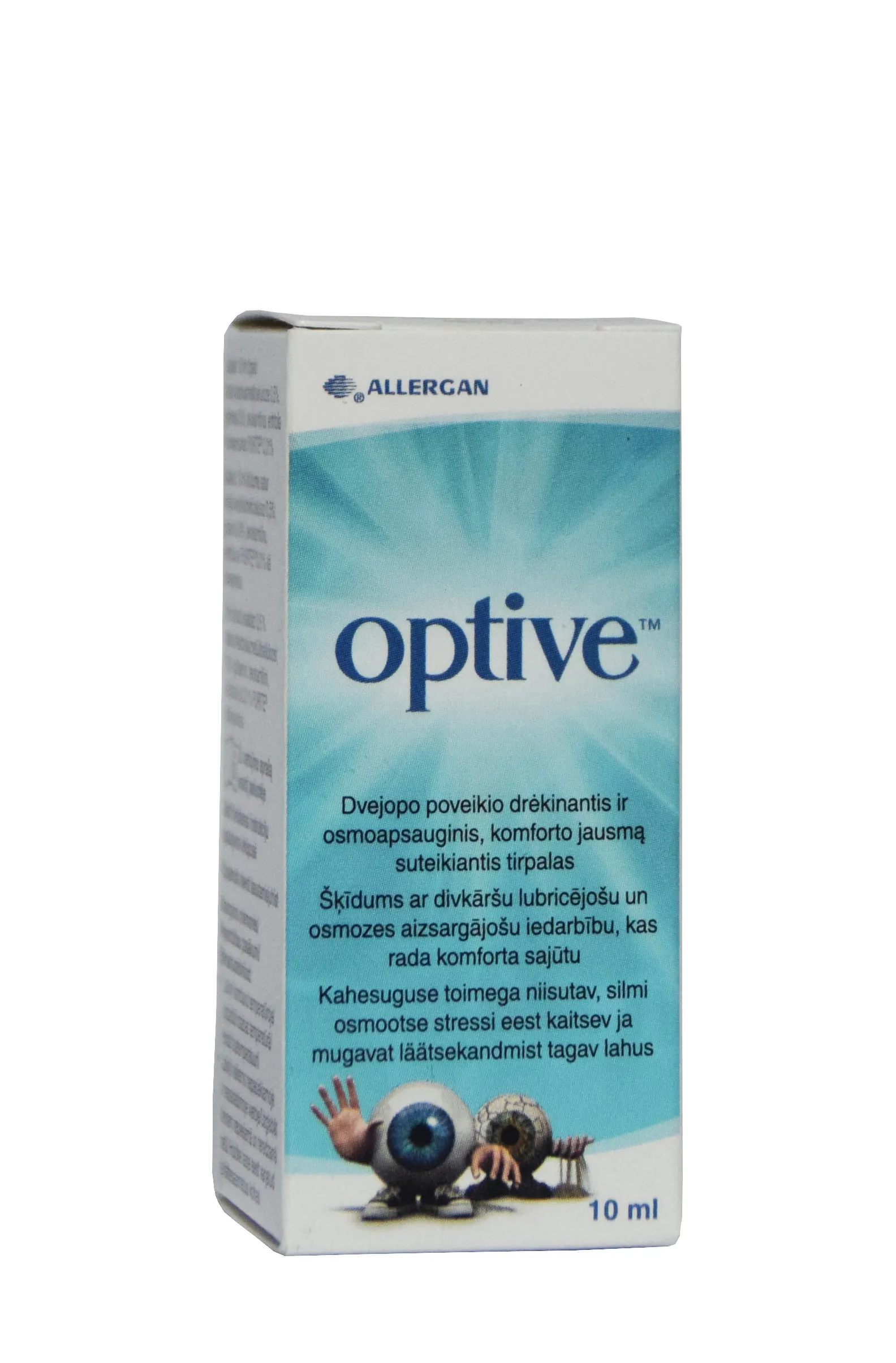 OPTIVE LIBESTAVAD JA NIISUTAVAD SILMATILGAD 10ML - Tootepilt 