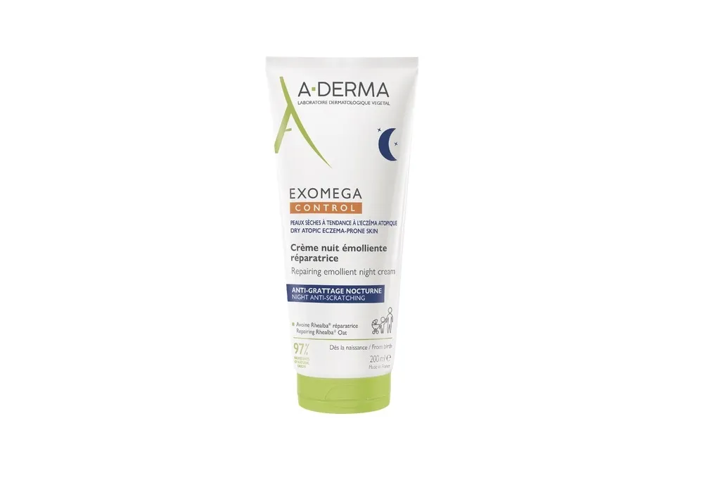 A-DERMA EXOMEGA CONTROL KREEM SÜGELUSE LEEVENDAMISEKS ÖINE 200ML - Tootepilt 