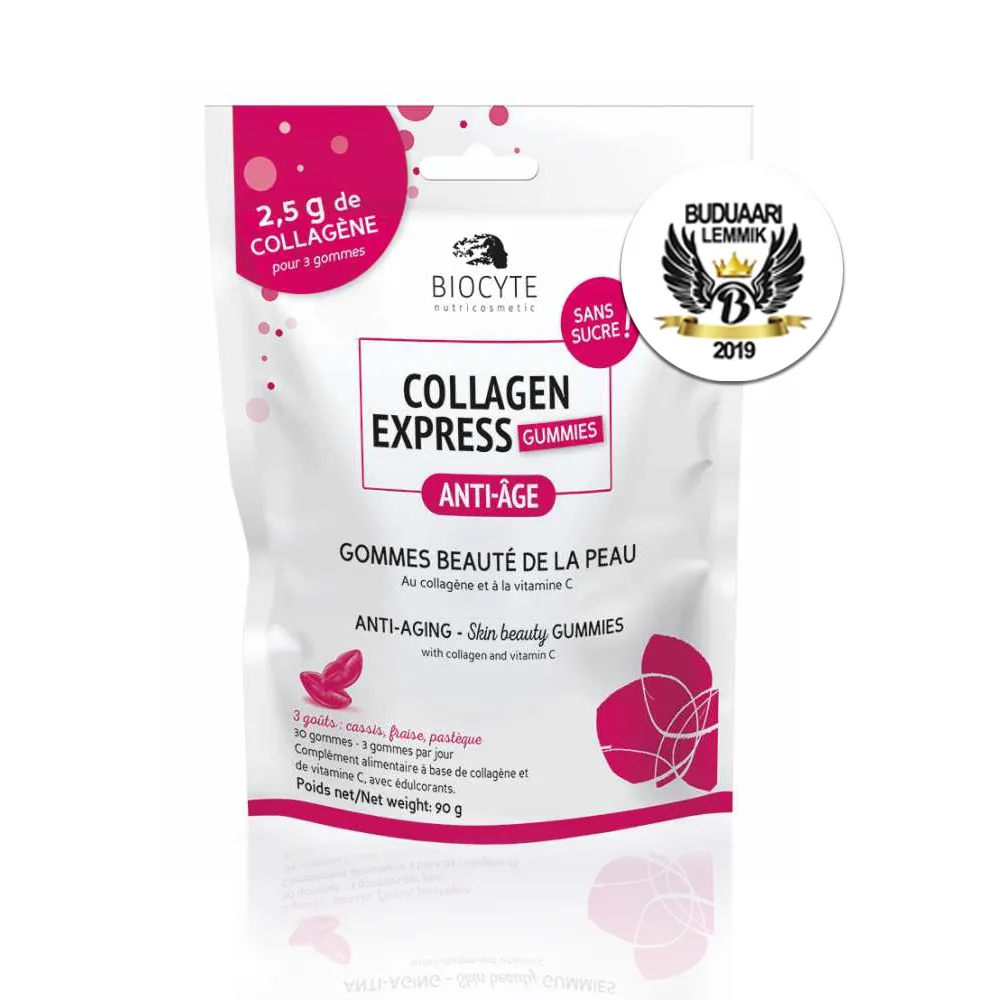 BIOCYTE COLLAGEN EXPRESS KUMMIKOMMID N30 - Tootepilt 2