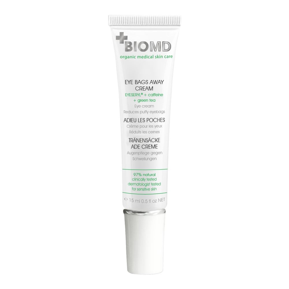 BIOMD EYE BAGS AWAY SILMAKREEM TURSETE VASTU 15ML - Tootepilt 