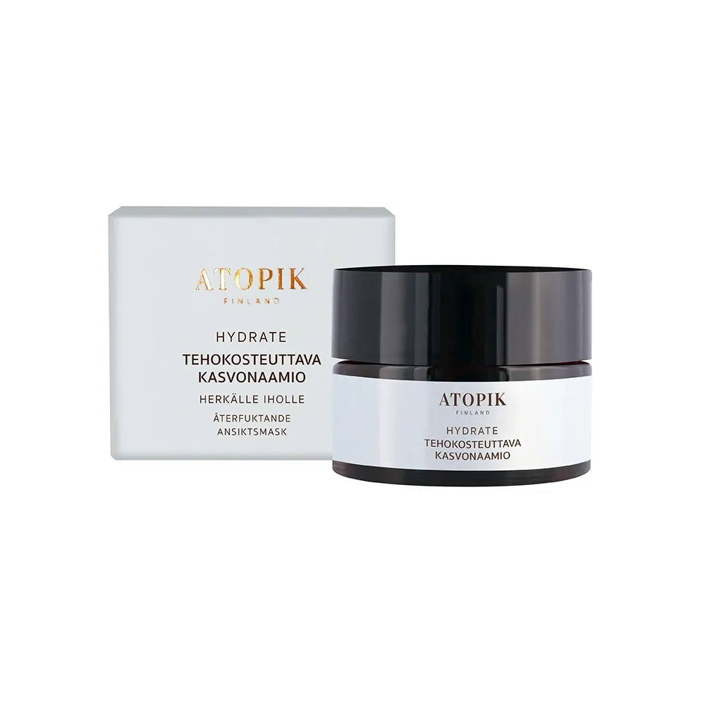 ATOPIK HYDRATE NÄOMASK NIISUTAV HÜALUROONHAPPEGA 50ML - Tootepilt 
