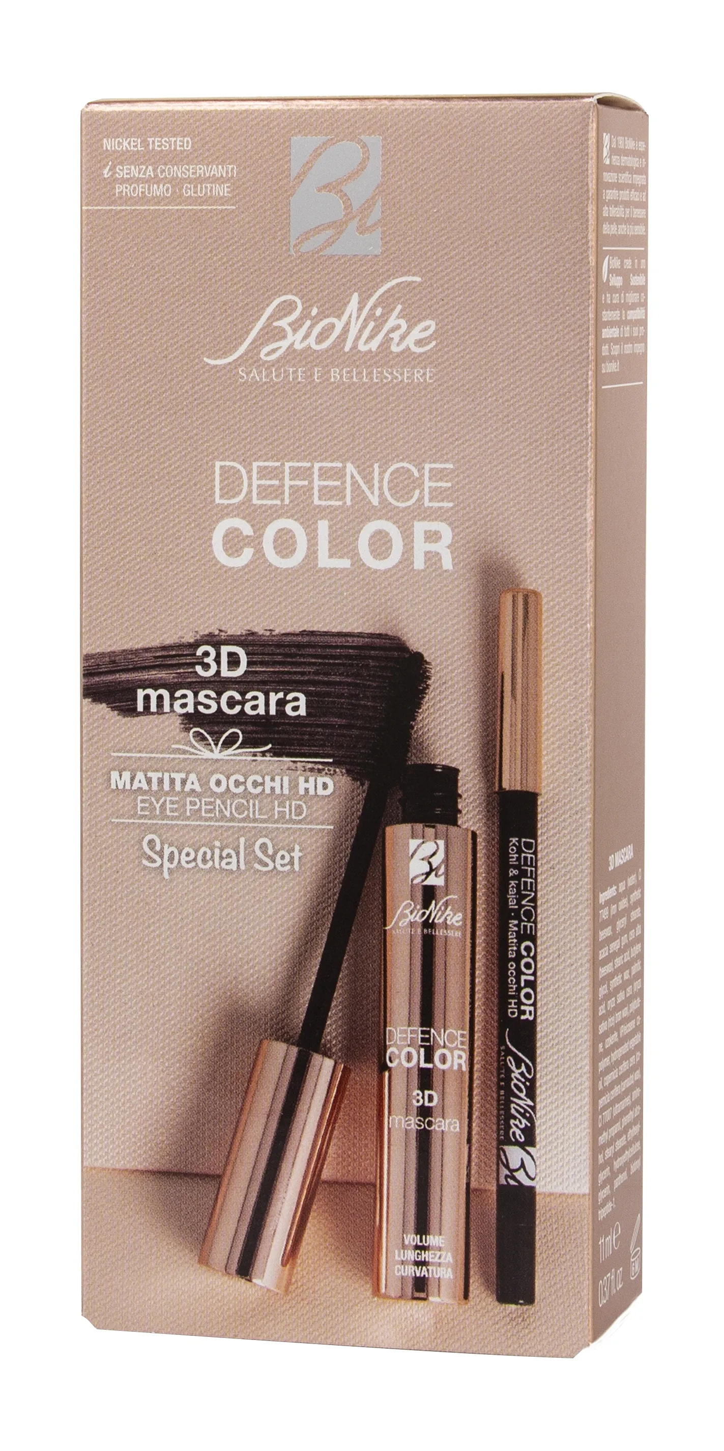 BIONIKE COLOR RIPSMETUŠŠ 3D + SILMAPLIIATSI KOMPLEKT - Tootepilt 