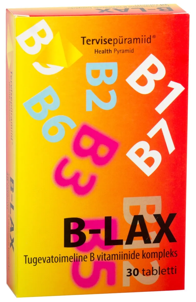 TERVISEPÜRAMIID B-LAX TBL N30 - Tootepilt 