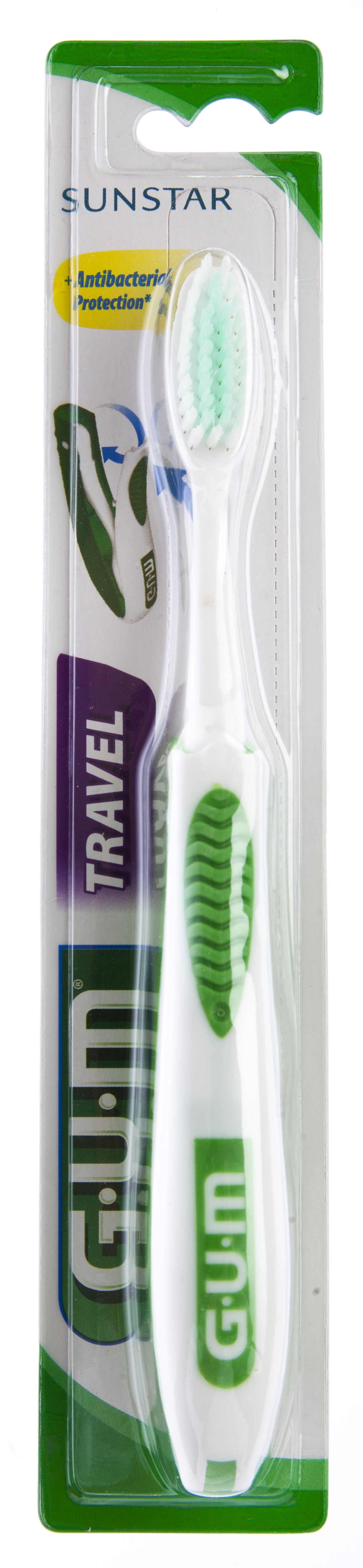 GUM HAMBAHARI TRAVEL BRUSH SOFT - Tootepilt 