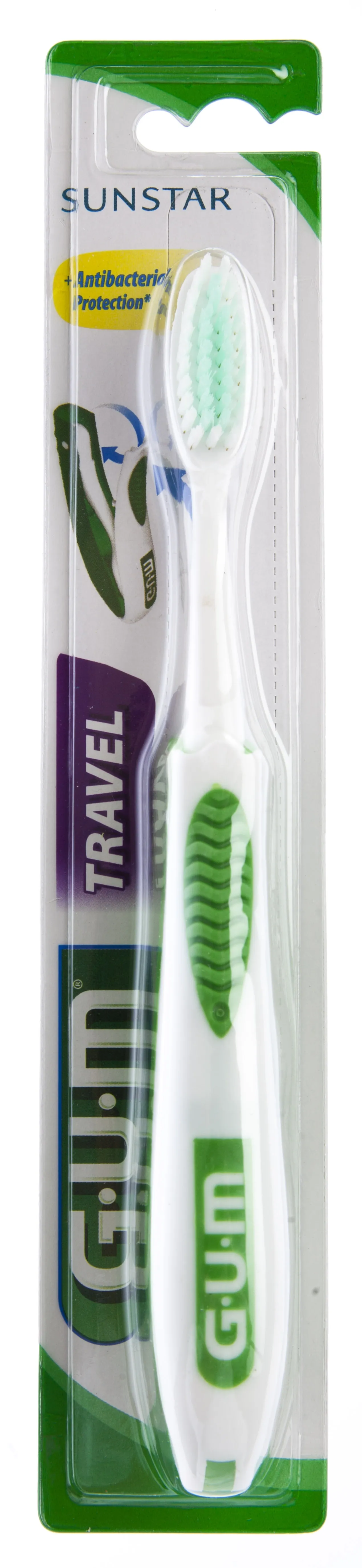 GUM HAMBAHARI TRAVEL BRUSH SOFT - Tootepilt 