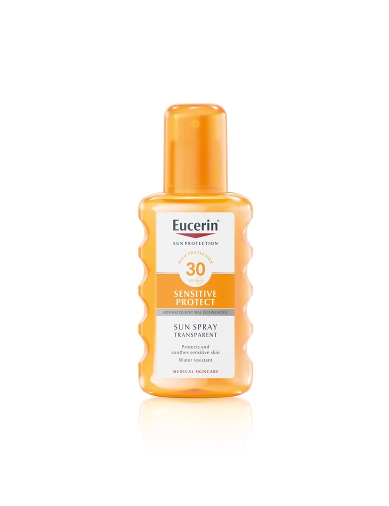 EUCERIN SUN VÄRVITU PÄIKESEKAITSESPREI SPF30 200ML - Tootepilt 