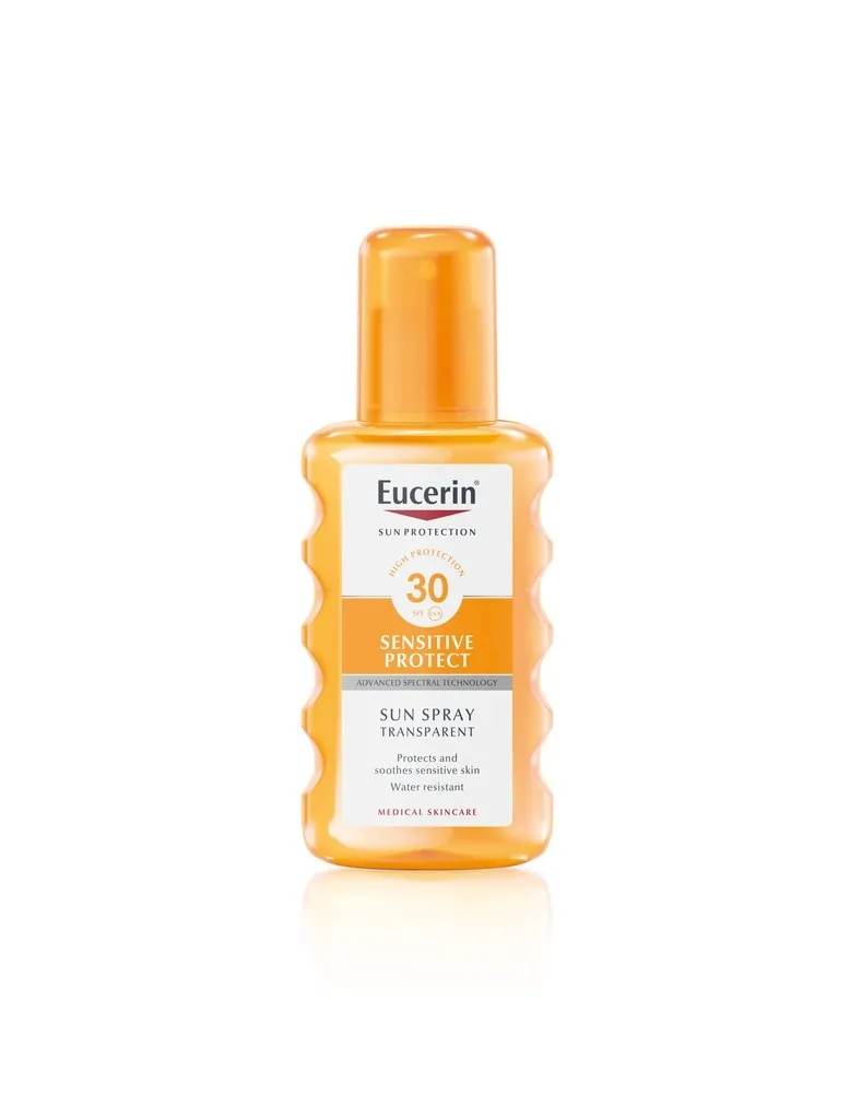 EUCERIN SUN VÄRVITU PÄIKESEKAITSESPREI SPF30 200ML - Tootepilt 