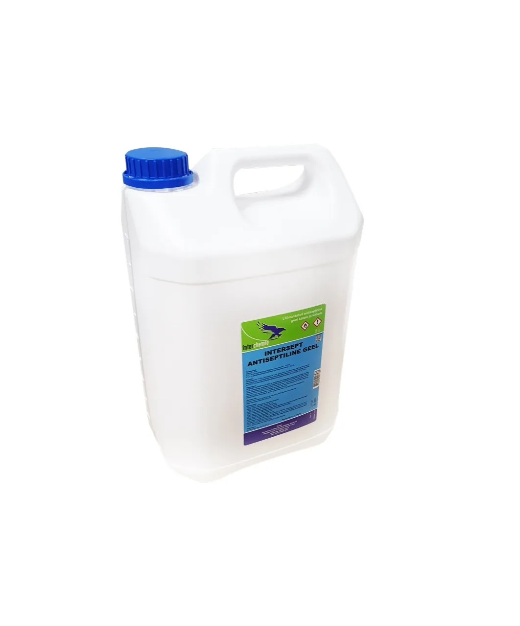 INTERSEPT ANTISEPTILINE GEEL KÄTELE 5L - Tootepilt 
