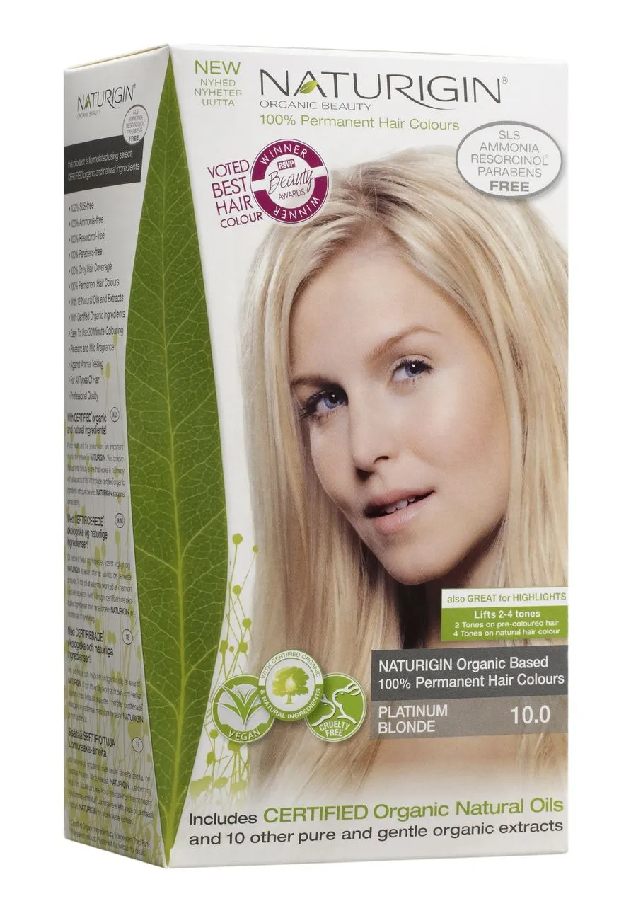 NATURIGIN JUUKSEVÄRV PLATINUM BLONDE 10,00 - Tootepilt 