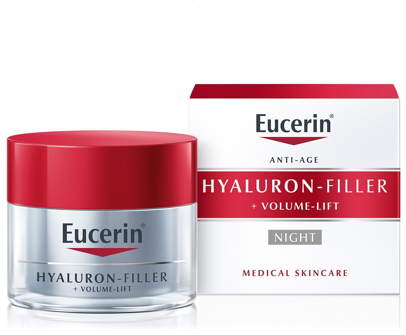 EUCERIN HYALURON FILLER+VOLUME ÖÖKREEM 50ML - Tootepilt 