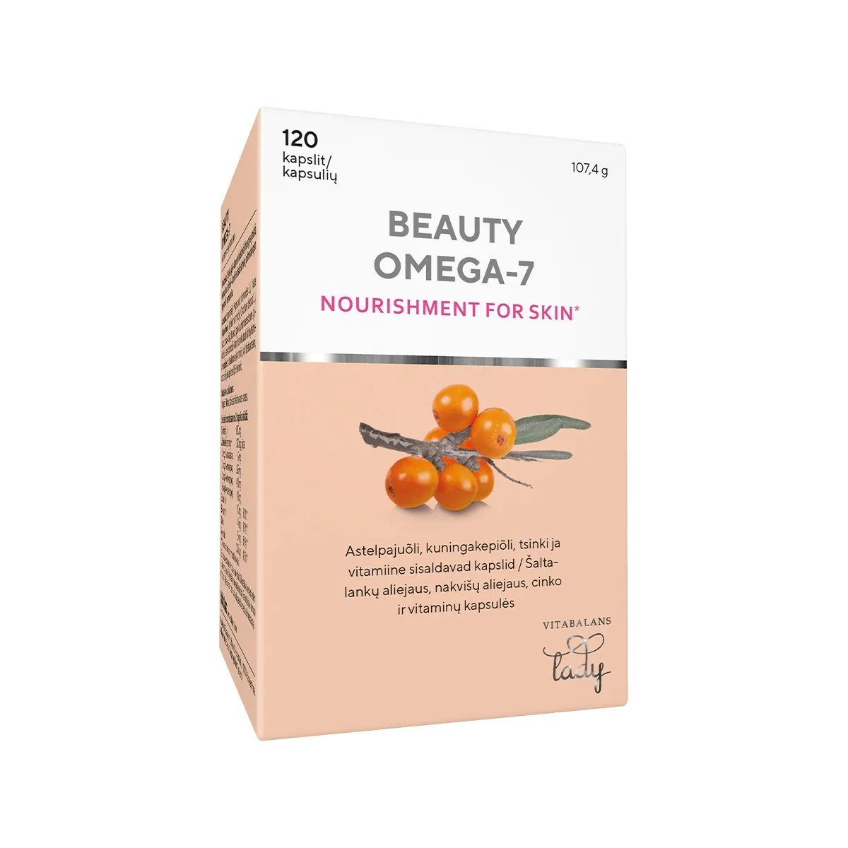 BEAUTY OMEGA 7 CAPS N120 - Tootepilt 4