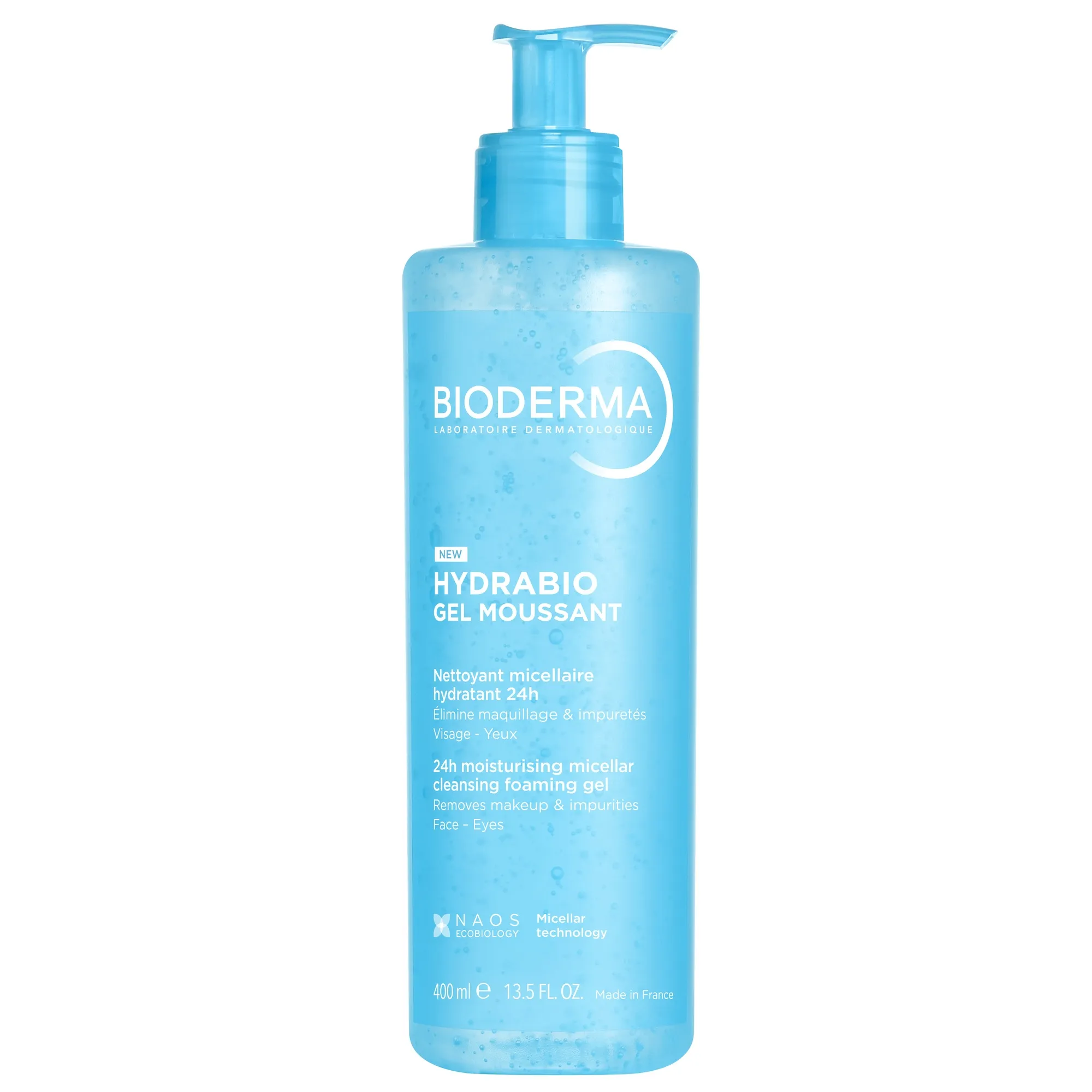 BIODERMA HYDRABIO NÄOPESUGEEL 400ML - Tootepilt 2
