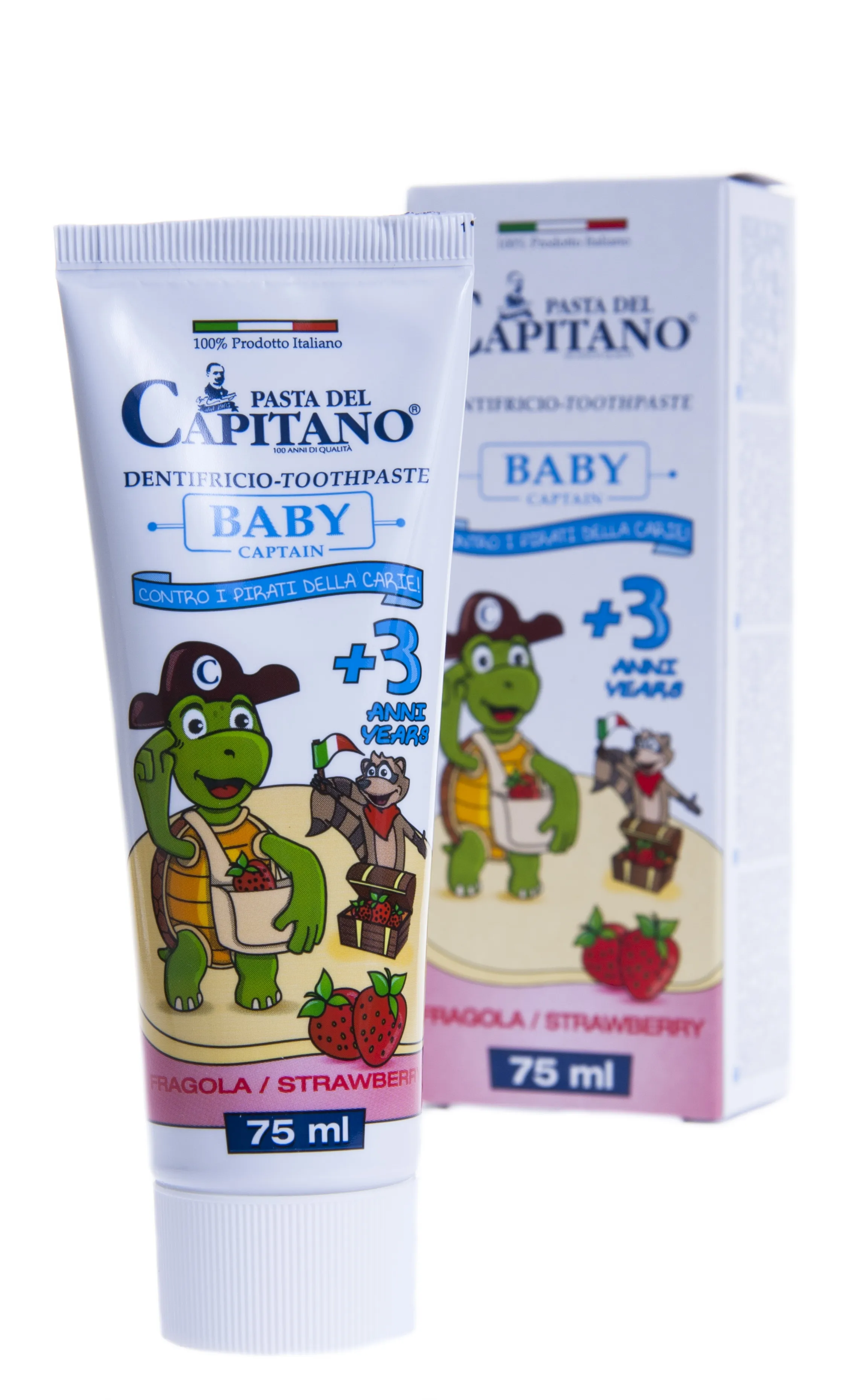 PASTA DEL CAPITANO BABY HAMBAGEEL MAASIKAS (3-6A) 75ML - Tootepilt 