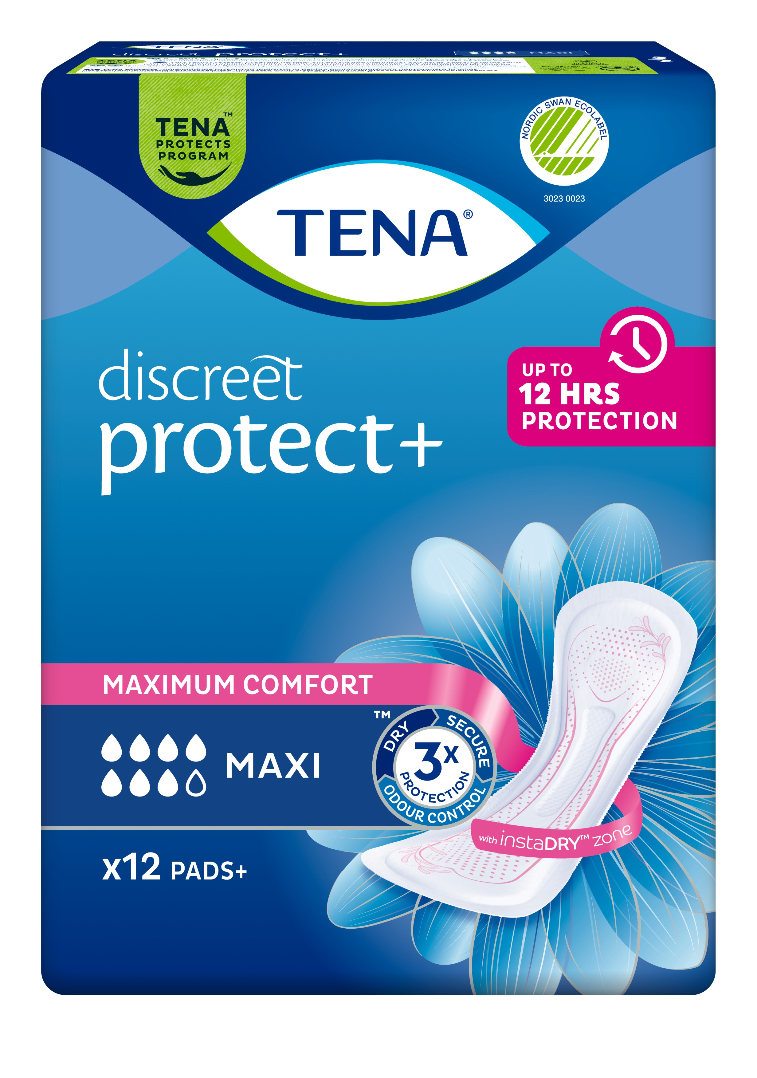 TENA DISCREET MAXI N12 - Tootepilt 