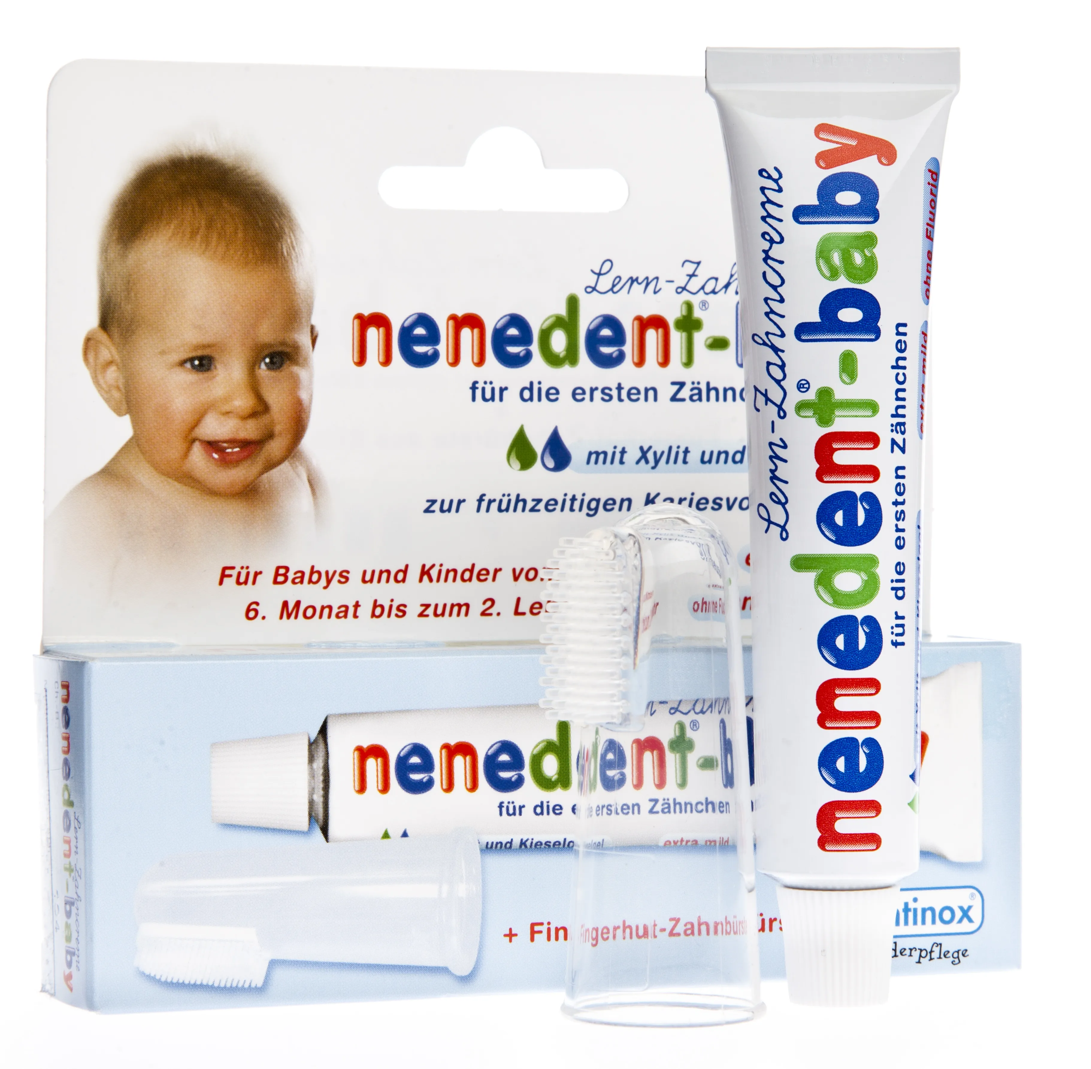 NENEDENT BABY HAMBAPASTA 20ML + SÕRMEOTSA HAMBAHARI - Tootepilt 